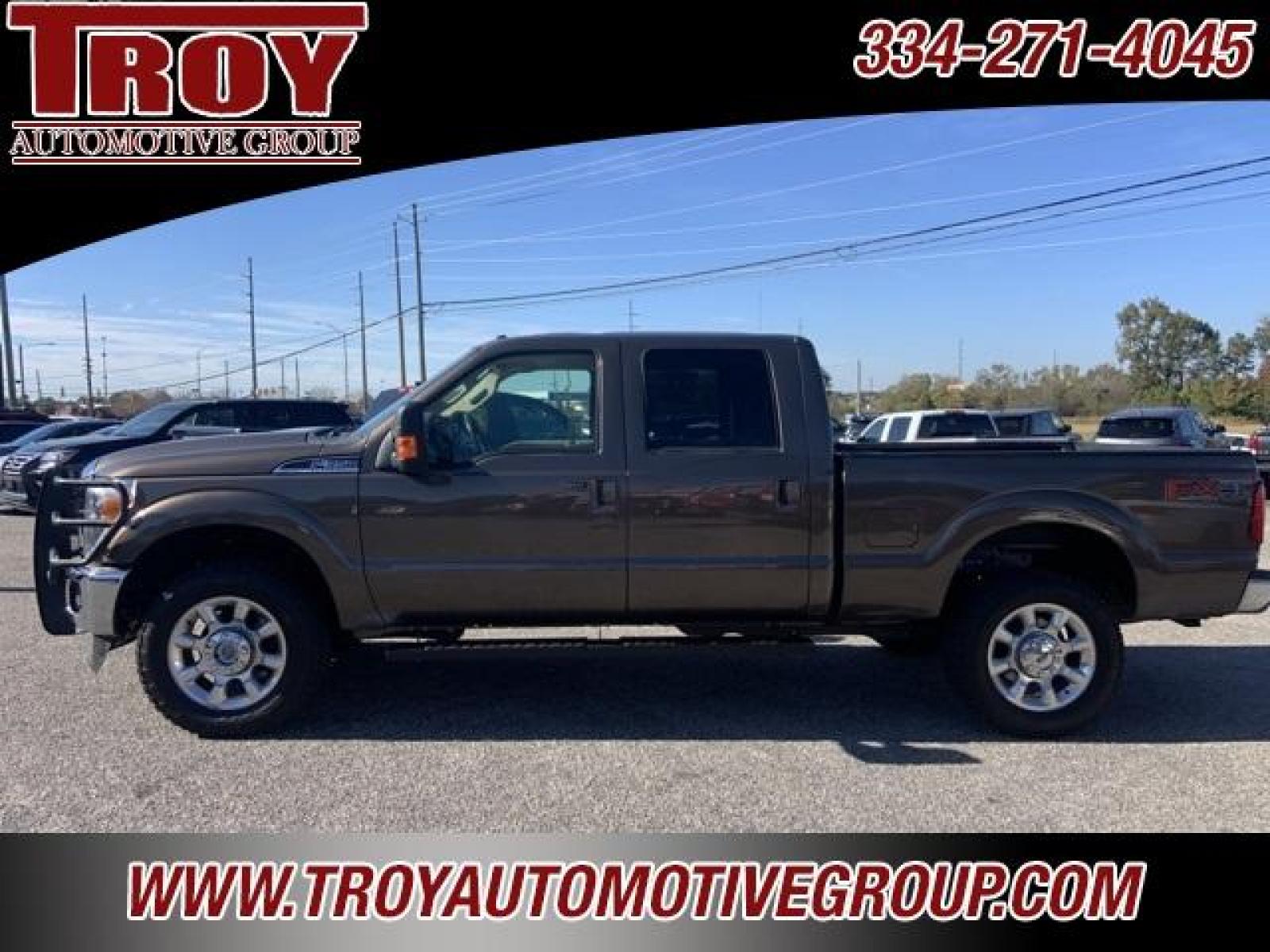 2016 Magnetic Metallic /Pecan Ford F-350SD Lariat (1FT8W3B68GE) with an 6.2L V8 EFI SOHC 16V Flex Fuel engine, Automatic transmission, located at 6812 Atlanta Hwy, Montgomery, AL, 36117, (334) 271-4045, 32.382118, -86.178673 - ABS brakes, Alloy wheels, Compass, Electronic Stability Control, Front dual zone A/C, Heated door mirrors, Illuminated entry, Low tire pressure warning, Remote keyless entry, Traction control.<br><br>Priced below KBB Fair Purchase Price!<br><br>Caribou Metallic 2016 Ford F-350SD Lariat 4WD 6.2L V8 E - Photo #19