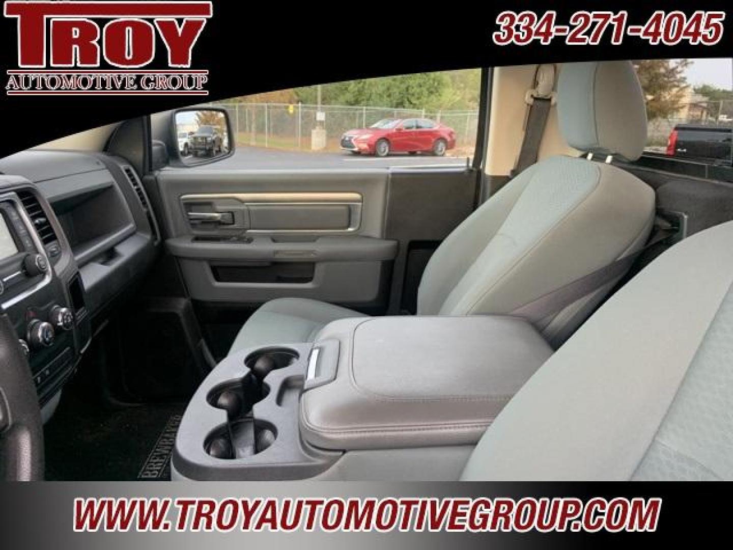 2017 Bright White Clearcoat /Diesel Gray/Black Ram 1500 Tradesman (3C6JR6DT8HG) with an HEMI 5.7L V8 Multi Displacement VVT engine, Automatic transmission, located at 6812 Atlanta Hwy, Montgomery, AL, 36117, (334) 271-4045, 32.382118, -86.178673 - Photo#21