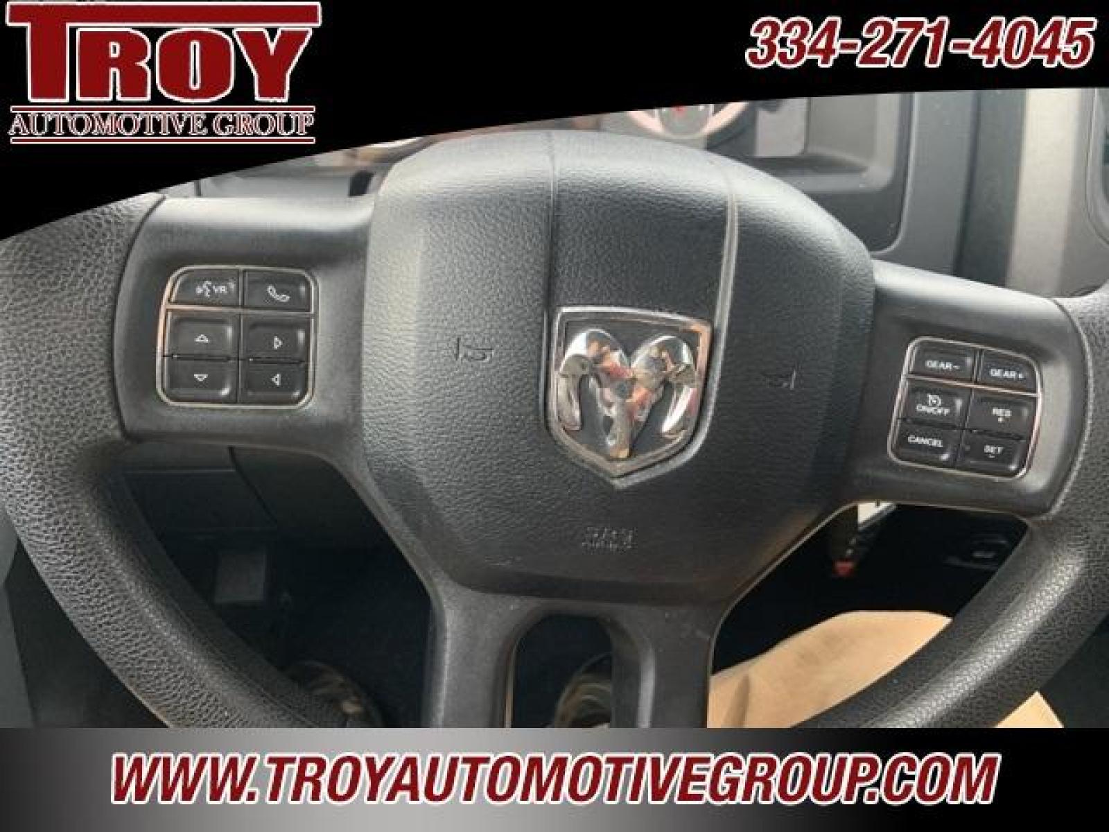 2017 Bright White Clearcoat /Diesel Gray/Black Ram 1500 Tradesman (3C6JR6DT8HG) with an HEMI 5.7L V8 Multi Displacement VVT engine, Automatic transmission, located at 6812 Atlanta Hwy, Montgomery, AL, 36117, (334) 271-4045, 32.382118, -86.178673 - Photo #30