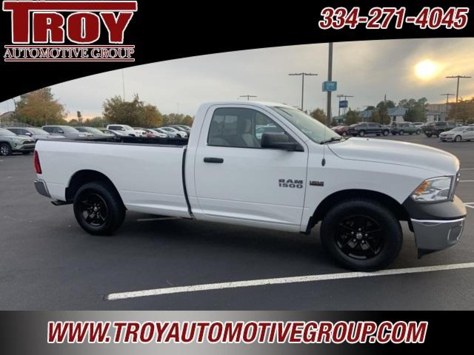 2017 Bright White Clearcoat /Diesel Gray/Black Ram 1500 Tradesman (3C6JR6DT8HG) with an HEMI 5.7L V8 Multi Displacement VVT engine, Automatic transmission, located at 6812 Atlanta Hwy, Montgomery, AL, 36117, (334) 271-4045, 32.382118, -86.178673 - Photo #6