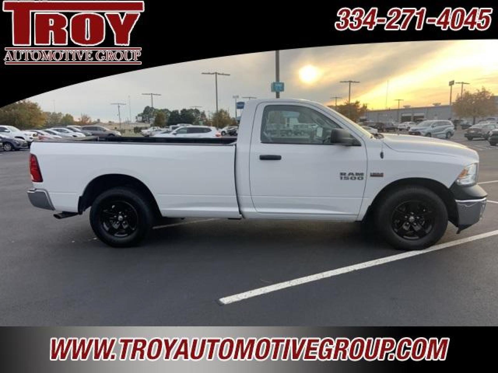 2017 Bright White Clearcoat /Diesel Gray/Black Ram 1500 Tradesman (3C6JR6DT8HG) with an HEMI 5.7L V8 Multi Displacement VVT engine, Automatic transmission, located at 6812 Atlanta Hwy, Montgomery, AL, 36117, (334) 271-4045, 32.382118, -86.178673 - Photo #7