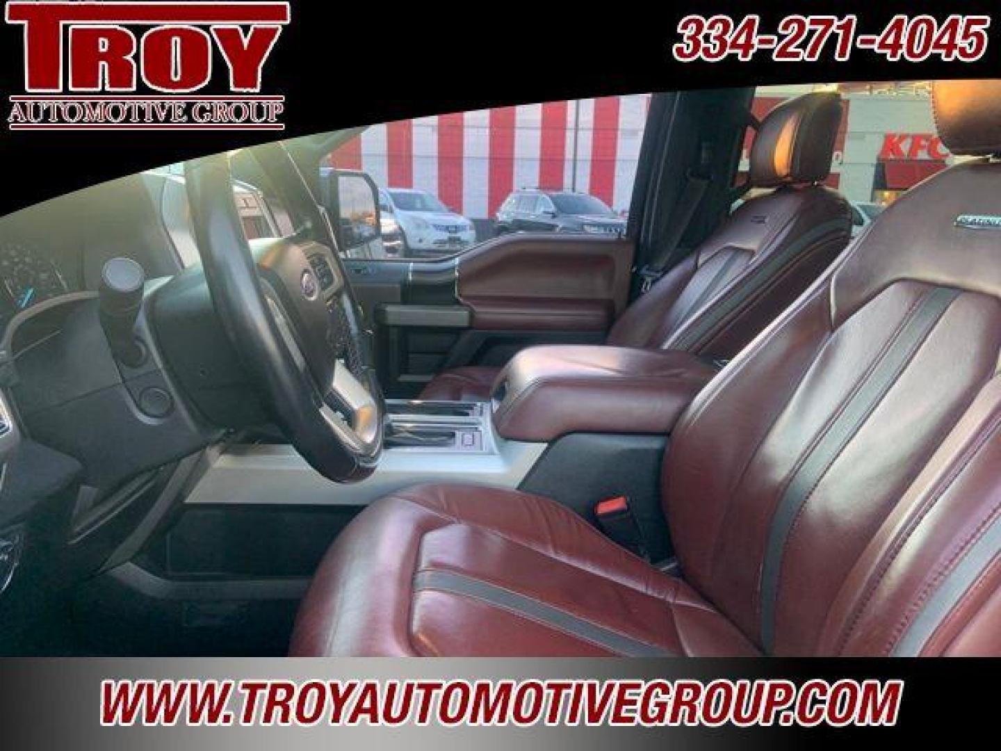 2018 Magma Red /Dark Marsala Ford F-150 Platinum (1FTEW1EG6JF) with an 3.5L V6 EcoBoost engine, Automatic transmission, located at 6812 Atlanta Hwy, Montgomery, AL, 36117, (334) 271-4045, 32.382118, -86.178673 - Priced below KBB Fair Purchase Price!<br><br>Magma Red Metallic 2018 Ford F-150 Platinum 4WD 3.5L V6 EcoBoost 10-Speed Automatic<br><br>Financing Available---Top Value for Trades.<br><br>Odometer is 66547 miles below market average!<br><br><br>Awards:<br> * 2018 KBB.com Brand Image Awards * 2018 - Photo#47