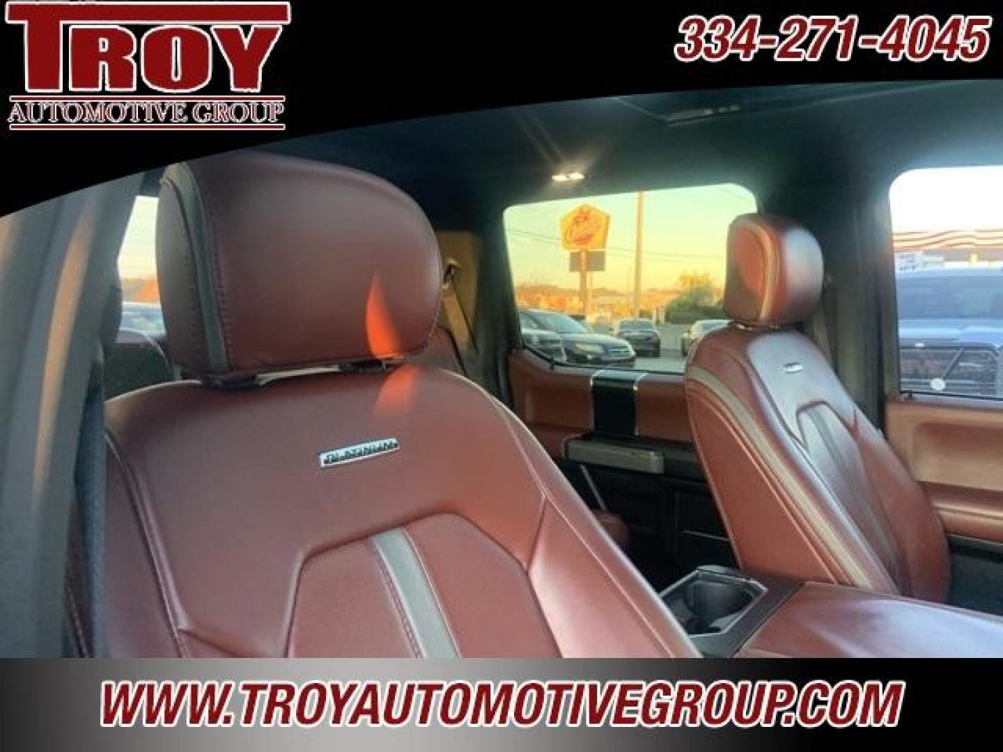 2018 Magma Red /Dark Marsala Ford F-150 Platinum (1FTEW1EG6JF) with an 3.5L V6 EcoBoost engine, Automatic transmission, located at 6812 Atlanta Hwy, Montgomery, AL, 36117, (334) 271-4045, 32.382118, -86.178673 - Priced below KBB Fair Purchase Price!<br><br>Magma Red Metallic 2018 Ford F-150 Platinum 4WD 3.5L V6 EcoBoost 10-Speed Automatic<br><br>Financing Available---Top Value for Trades.<br><br>Odometer is 44827 miles below market average!<br><br><br>Awards:<br> * 2018 KBB.com 10 Most Awarded Brands * 2 - Photo#32