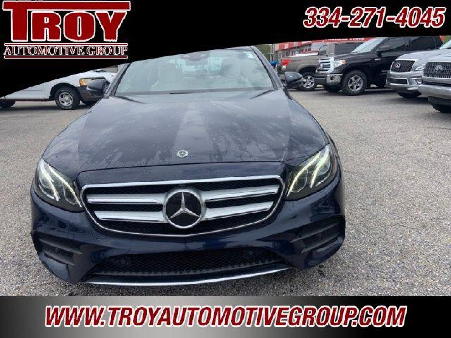 2019 Lunar Blue Metallic /Macchiato Beige/Black Mercedes-Benz E-Class E 450 (WDDZF6JBXKA) with an 3.0L V6 BiTurbo engine, Automatic transmission, located at 6812 Atlanta Hwy, Montgomery, AL, 36117, (334) 271-4045, 32.382118, -86.178673 - Blue 2019 Mercedes-Benz E-Class E 450 4MATIC 4MATIC 3.0L V6 BiTurbo 9-Speed Automatic<br><br>Financing Available---Top Value for Trades.<br><br>20/28 City/Highway MPG - Photo#5