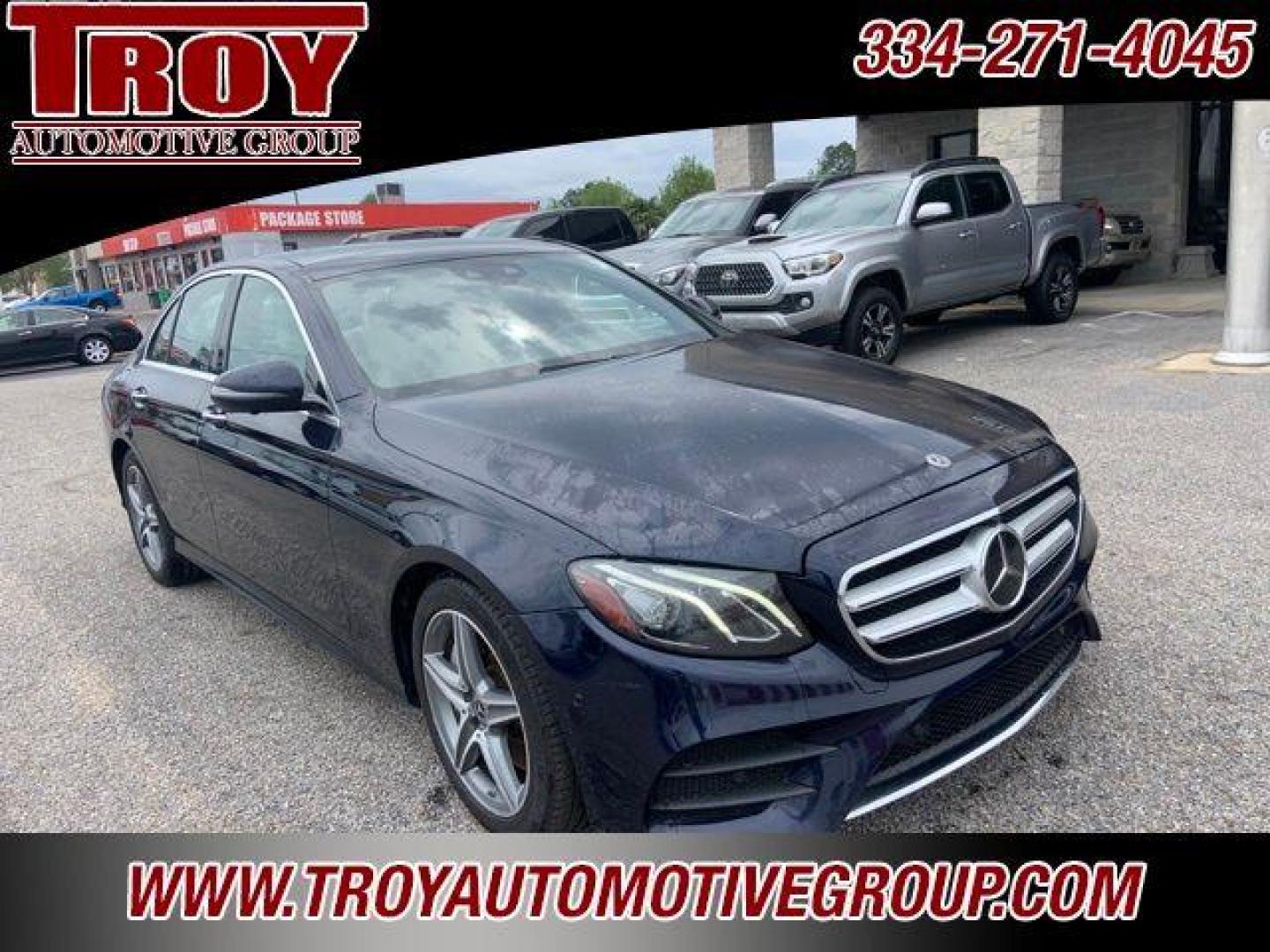 2019 Lunar Blue Metallic /Macchiato Beige/Black Mercedes-Benz E-Class E 450 (WDDZF6JBXKA) with an 3.0L V6 BiTurbo engine, Automatic transmission, located at 6812 Atlanta Hwy, Montgomery, AL, 36117, (334) 271-4045, 32.382118, -86.178673 - Blue 2019 Mercedes-Benz E-Class E 450 4MATIC 4MATIC 3.0L V6 BiTurbo 9-Speed Automatic<br><br>Financing Available---Top Value for Trades.<br><br>20/28 City/Highway MPG - Photo#6