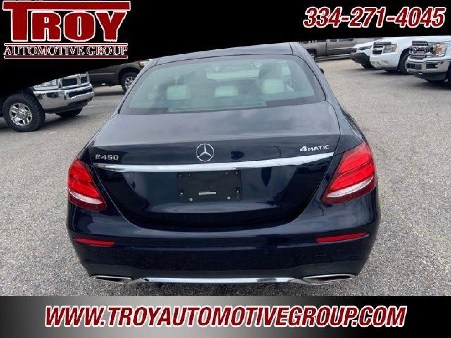 2019 Lunar Blue Metallic /Macchiato Beige/Black Mercedes-Benz E-Class E 450 (WDDZF6JBXKA) with an 3.0L V6 BiTurbo engine, Automatic transmission, located at 6812 Atlanta Hwy, Montgomery, AL, 36117, (334) 271-4045, 32.382118, -86.178673 - Blue 2019 Mercedes-Benz E-Class E 450 4MATIC 4MATIC 3.0L V6 BiTurbo 9-Speed Automatic<br><br>Financing Available---Top Value for Trades.<br><br>20/28 City/Highway MPG - Photo#11