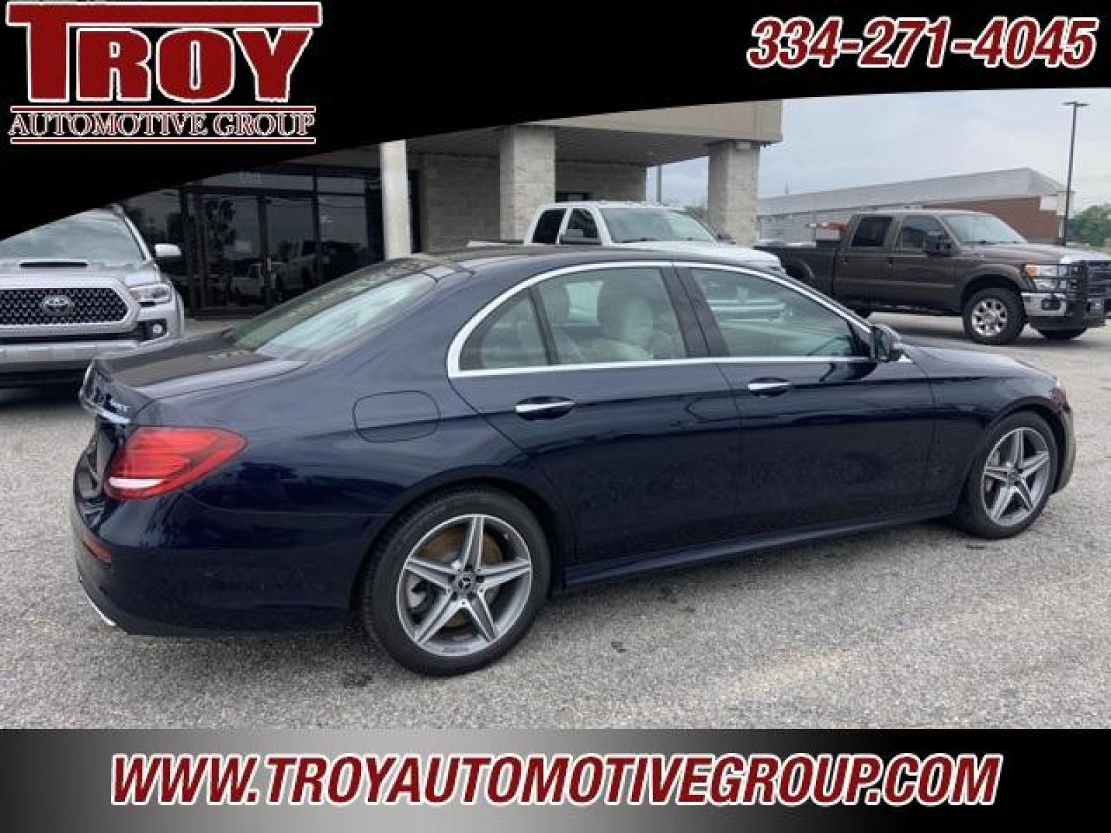 2019 Lunar Blue Metallic /Macchiato Beige/Black Mercedes-Benz E-Class E 450 (WDDZF6JBXKA) with an 3.0L V6 BiTurbo engine, Automatic transmission, located at 6812 Atlanta Hwy, Montgomery, AL, 36117, (334) 271-4045, 32.382118, -86.178673 - Blue 2019 Mercedes-Benz E-Class E 450 4MATIC 4MATIC 3.0L V6 BiTurbo 9-Speed Automatic<br><br>Financing Available---Top Value for Trades.<br><br>20/28 City/Highway MPG - Photo #9