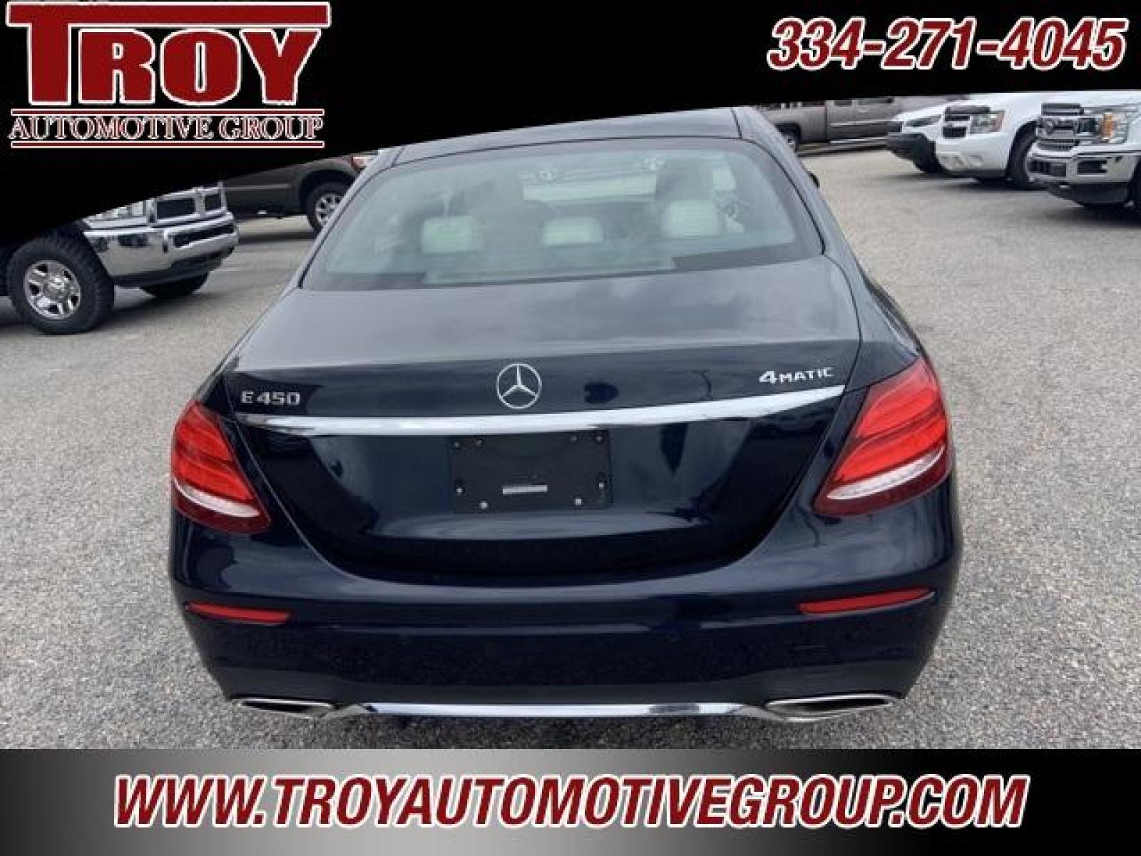 2019 Lunar Blue Metallic /Macchiato Beige/Black Mercedes-Benz E-Class E 450 (WDDZF6JBXKA) with an 3.0L V6 BiTurbo engine, Automatic transmission, located at 6812 Atlanta Hwy, Montgomery, AL, 36117, (334) 271-4045, 32.382118, -86.178673 - Blue 2019 Mercedes-Benz E-Class E 450 4MATIC 4MATIC 3.0L V6 BiTurbo 9-Speed Automatic<br><br>Financing Available---Top Value for Trades.<br><br>20/28 City/Highway MPG - Photo #11