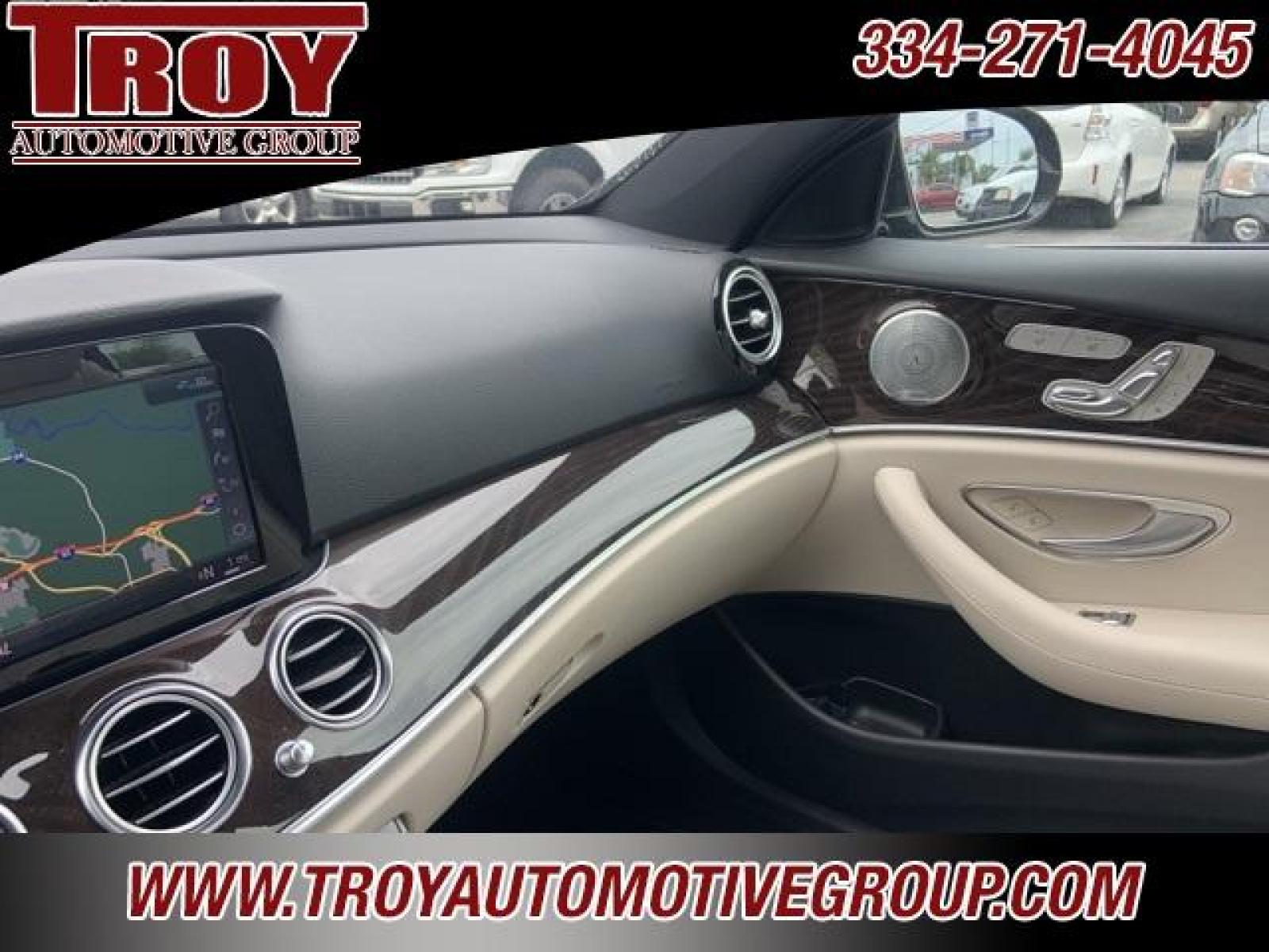 2019 Lunar Blue Metallic /Macchiato Beige/Black Mercedes-Benz E-Class E 450 (WDDZF6JBXKA) with an 3.0L V6 BiTurbo engine, Automatic transmission, located at 6812 Atlanta Hwy, Montgomery, AL, 36117, (334) 271-4045, 32.382118, -86.178673 - Photo #52