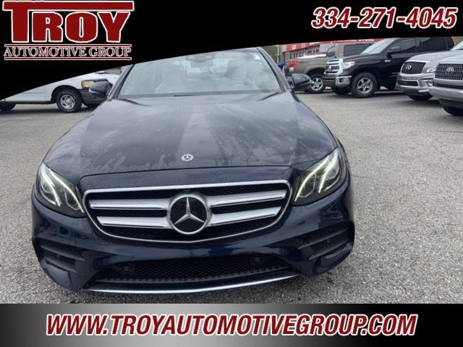 2019 Lunar Blue Metallic /Macchiato Beige/Black Mercedes-Benz E-Class E 450 (WDDZF6JBXKA) with an 3.0L V6 BiTurbo engine, Automatic transmission, located at 6812 Atlanta Hwy, Montgomery, AL, 36117, (334) 271-4045, 32.382118, -86.178673 - Photo #5