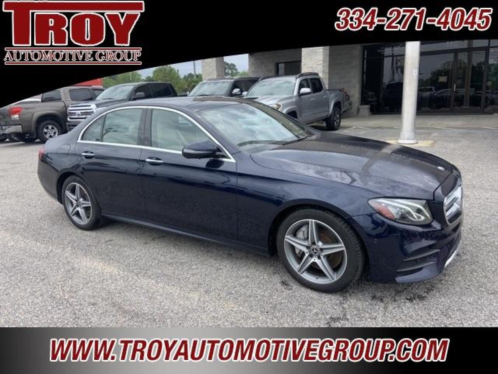 2019 Lunar Blue Metallic /Macchiato Beige/Black Mercedes-Benz E-Class E 450 (WDDZF6JBXKA) with an 3.0L V6 BiTurbo engine, Automatic transmission, located at 6812 Atlanta Hwy, Montgomery, AL, 36117, (334) 271-4045, 32.382118, -86.178673 - Blue 2019 Mercedes-Benz E-Class E 450 4MATIC 4MATIC 3.0L V6 BiTurbo 9-Speed Automatic<br><br>Financing Available---Top Value for Trades.<br><br>20/28 City/Highway MPG - Photo #7