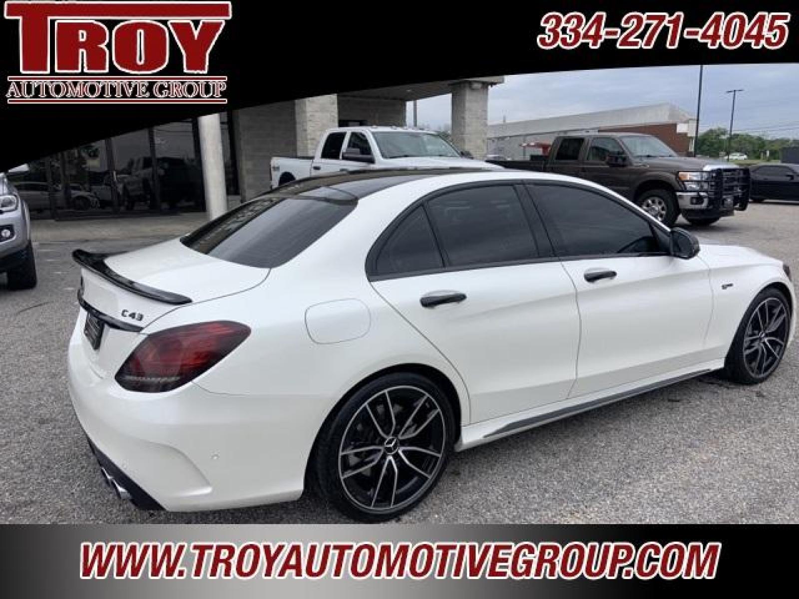 2020 White /Black Mercedes-Benz C-Class C 43 AMG (55SWF6EB7LU) with an 3.0L V6 BiTurbo engine, Automatic transmission, located at 6812 Atlanta Hwy, Montgomery, AL, 36117, (334) 271-4045, 32.382118, -86.178673 - Priced below KBB Fair Purchase Price!<br><br>White 2020 Mercedes-Benz C-Class C 43 AMG 4MATIC 4MATIC 3.0L V6 BiTurbo 9-Speed Automatic<br><br>Financing Available---Top Value for Trades.<br><br>19/27 City/Highway MPG<br><br><br>Awards:<br> * JD Power Initial Quality Study (IQS) - Photo #9