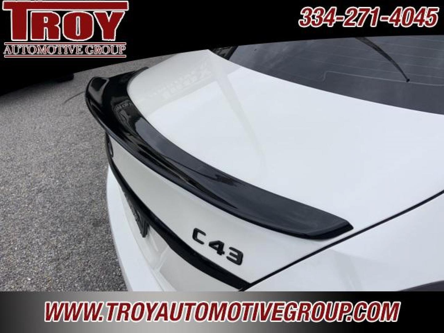 2020 White /Black Mercedes-Benz C-Class C 43 AMG (55SWF6EB7LU) with an 3.0L V6 BiTurbo engine, Automatic transmission, located at 6812 Atlanta Hwy, Montgomery, AL, 36117, (334) 271-4045, 32.382118, -86.178673 - Priced below KBB Fair Purchase Price!<br><br>White 2020 Mercedes-Benz C-Class C 43 AMG 4MATIC 4MATIC 3.0L V6 BiTurbo 9-Speed Automatic<br><br>Financing Available---Top Value for Trades.<br><br>Odometer is 3664 miles below market average! 19/27 City/Highway MPG<br><br><br>Awards:<br> * JD Power Init - Photo#20