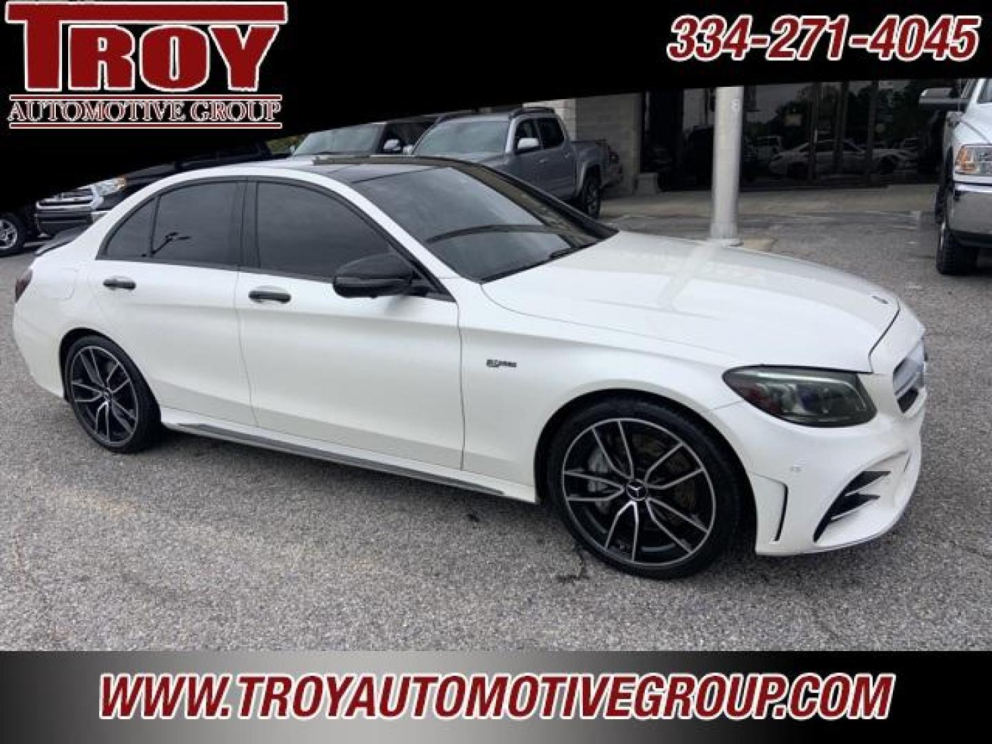 2020 White /Black Mercedes-Benz C-Class C 43 AMG (55SWF6EB7LU) with an 3.0L V6 BiTurbo engine, Automatic transmission, located at 6812 Atlanta Hwy, Montgomery, AL, 36117, (334) 271-4045, 32.382118, -86.178673 - Priced below KBB Fair Purchase Price!<br><br>White 2020 Mercedes-Benz C-Class C 43 AMG 4MATIC 4MATIC 3.0L V6 BiTurbo 9-Speed Automatic<br><br>Financing Available---Top Value for Trades.<br><br>Odometer is 3664 miles below market average! 19/27 City/Highway MPG<br><br><br>Awards:<br> * JD Power Init - Photo#6