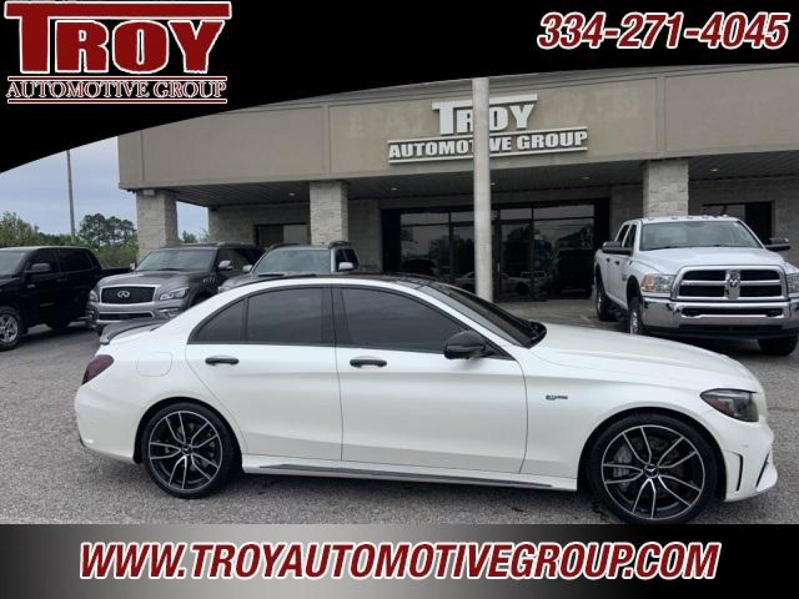 2020 White /Black Mercedes-Benz C-Class C 43 AMG (55SWF6EB7LU) with an 3.0L V6 BiTurbo engine, Automatic transmission, located at 6812 Atlanta Hwy, Montgomery, AL, 36117, (334) 271-4045, 32.382118, -86.178673 - Priced below KBB Fair Purchase Price!<br><br>White 2020 Mercedes-Benz C-Class C 43 AMG 4MATIC 4MATIC 3.0L V6 BiTurbo 9-Speed Automatic<br><br>Financing Available---Top Value for Trades.<br><br>19/27 City/Highway MPG<br><br><br>Awards:<br> * JD Power Initial Quality Study (IQS) - Photo #8