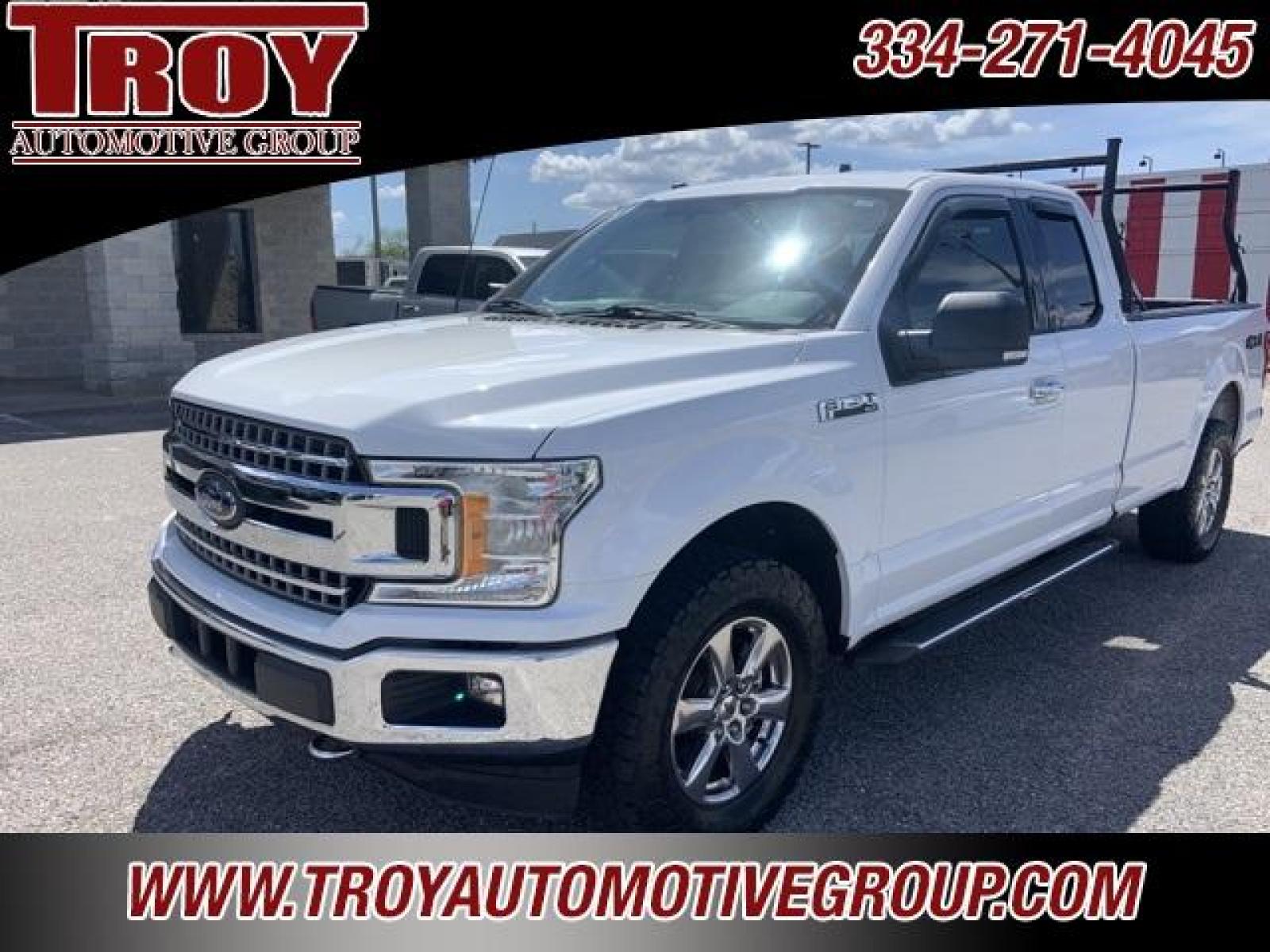 2018 Oxford White /Medium Earth Gray Ford F-150 XLT (1FTFX1EG8JK) with an 3.5L V6 EcoBoost engine, Automatic transmission, located at 6812 Atlanta Hwy, Montgomery, AL, 36117, (334) 271-4045, 32.382118, -86.178673 - Photo #4