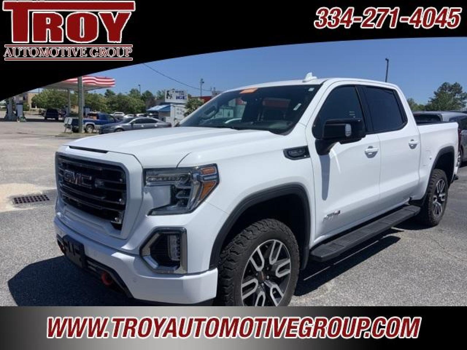 2020 Summit White /Jet Black With Kalahari Accents GMC Sierra 1500 AT4 (3GTP9EED4LG) with an EcoTec3 5.3L V8 engine, Automatic transmission, located at 6812 Atlanta Hwy, Montgomery, AL, 36117, (334) 271-4045, 32.382118, -86.178673 - Photo #3