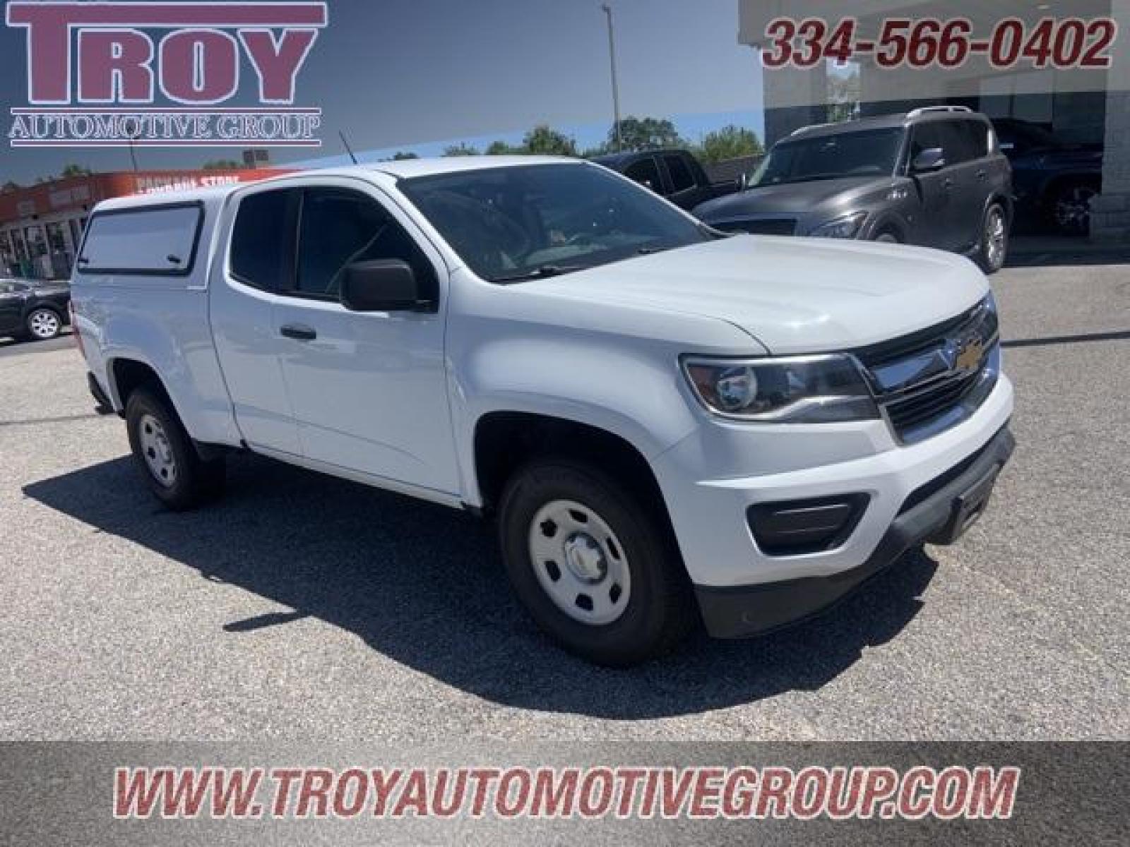 2018 Summit White /Jet Black/Dark Ash Chevrolet Colorado Work Truck (1GCHSBEA9J1) with an 2.5L I4 DI DOHC VVT engine, Automatic transmission, located at 6812 Atlanta Hwy, Montgomery, AL, 36117, (334) 271-4045, 32.382118, -86.178673 - Photo #6