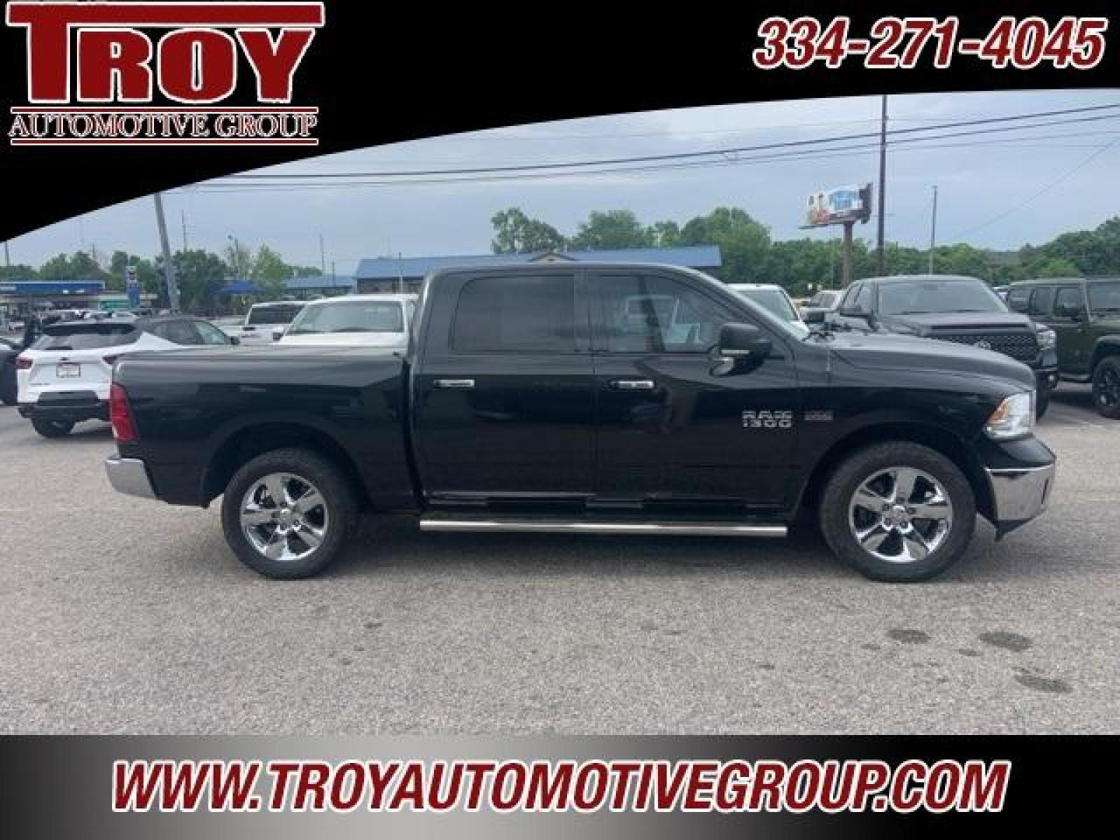 2017 Brilliant Black Crystal Pearlcoat /Diesel Gray/Black Ram 1500 Big Horn (1C6RR6LT1HS) with an HEMI 5.7L V8 Multi Displacement VVT engine, Automatic transmission, located at 6812 Atlanta Hwy, Montgomery, AL, 36117, (334) 271-4045, 32.382118, -86.178673 - Photo #8