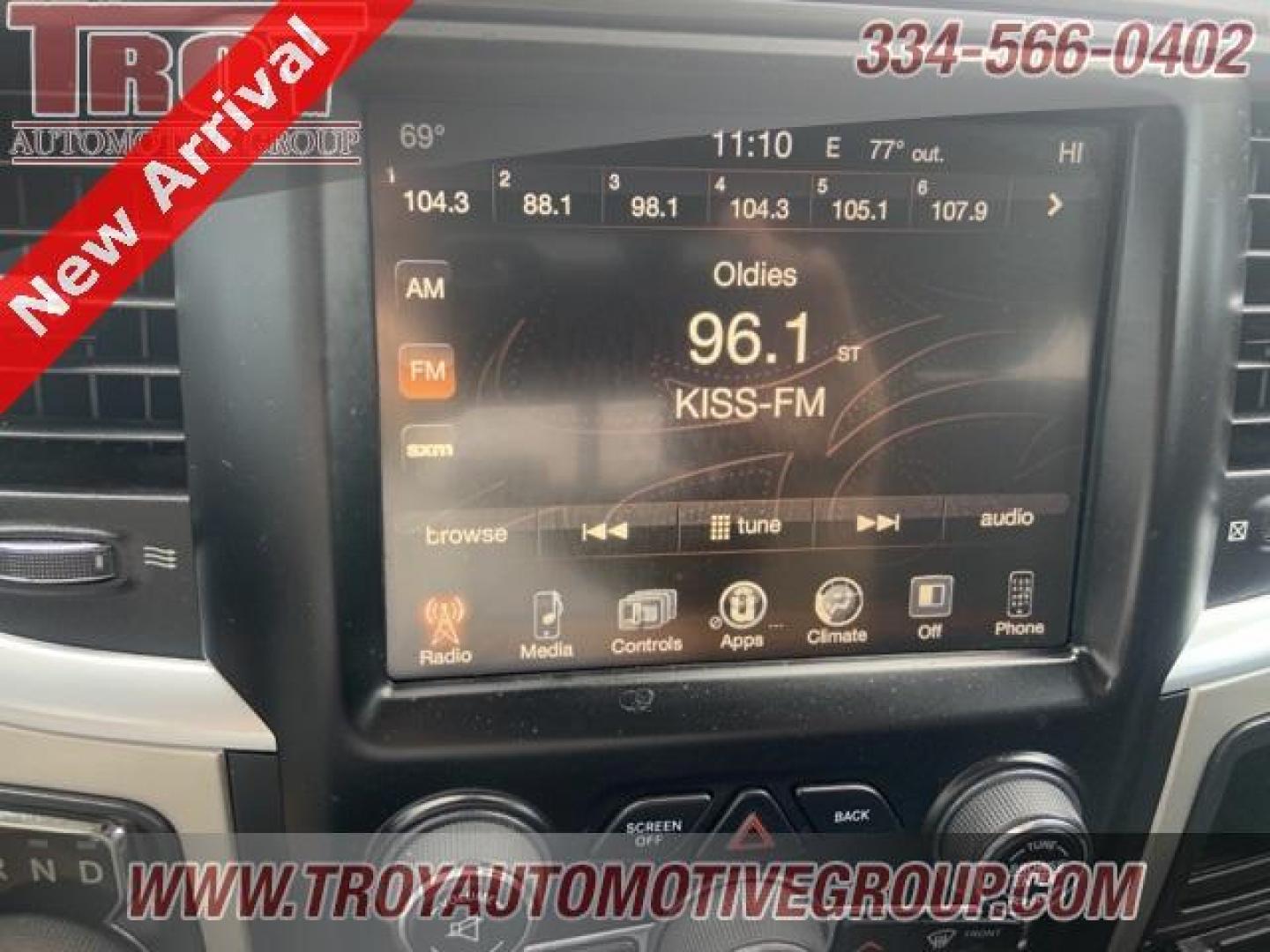 2017 Brilliant Black Crystal Pearlcoat /Diesel Gray/Black Ram 1500 Big Horn (1C6RR6LT1HS) with an HEMI 5.7L V8 Multi Displacement VVT engine, Automatic transmission, located at 6812 Atlanta Hwy, Montgomery, AL, 36117, (334) 271-4045, 32.382118, -86.178673 - Photo#30