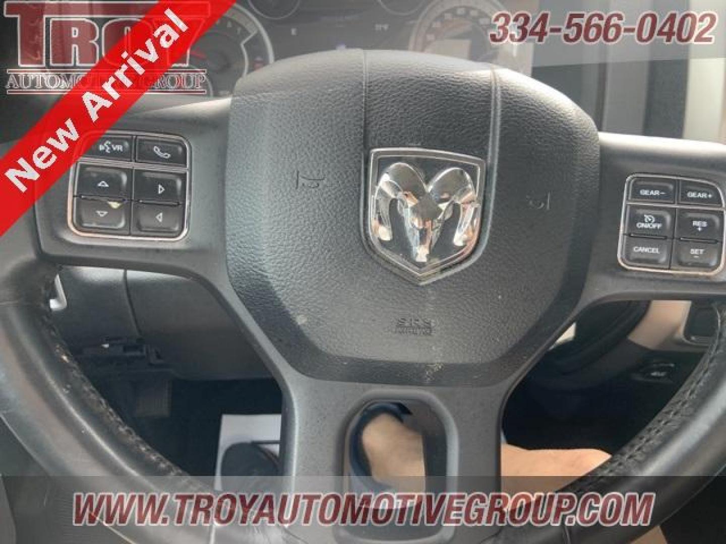 2017 Brilliant Black Crystal Pearlcoat /Diesel Gray/Black Ram 1500 Big Horn (1C6RR6LT1HS) with an HEMI 5.7L V8 Multi Displacement VVT engine, Automatic transmission, located at 6812 Atlanta Hwy, Montgomery, AL, 36117, (334) 271-4045, 32.382118, -86.178673 - Photo#34