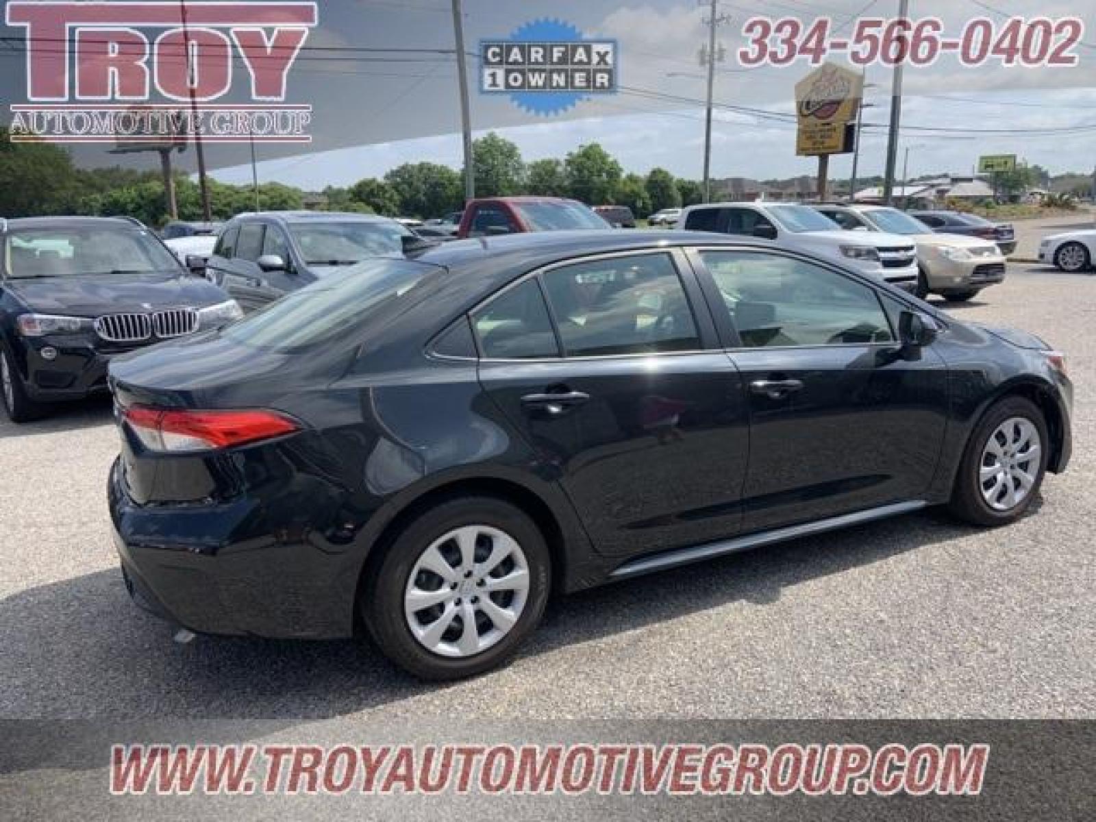 2022 Black Sand Pearl /Light Gray Toyota Corolla LE (JTDEPMAE1NJ) with an 1.8L I4 DOHC 16V engine, CVT transmission, located at 6812 Atlanta Hwy, Montgomery, AL, 36117, (334) 271-4045, 32.382118, -86.178673 - Black 2022 Toyota Corolla LE FWD 1.8L I4 DOHC 16V CVT<br><br>Financing Available---Top Value for Trades.<br><br>Odometer is 2639 miles below market average! 30/38 City/Highway MPG - Photo #9