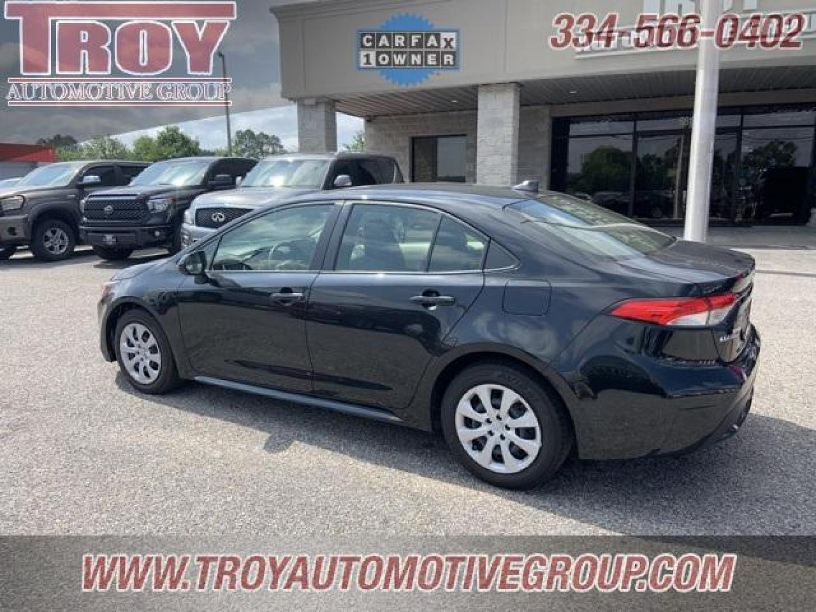 2022 Black Sand Pearl /Light Gray Toyota Corolla LE (JTDEPMAE1NJ) with an 1.8L I4 DOHC 16V engine, CVT transmission, located at 6812 Atlanta Hwy, Montgomery, AL, 36117, (334) 271-4045, 32.382118, -86.178673 - Black 2022 Toyota Corolla LE FWD 1.8L I4 DOHC 16V CVT<br><br>Financing Available---Top Value for Trades.<br><br>Odometer is 2639 miles below market average! 30/38 City/Highway MPG - Photo #13