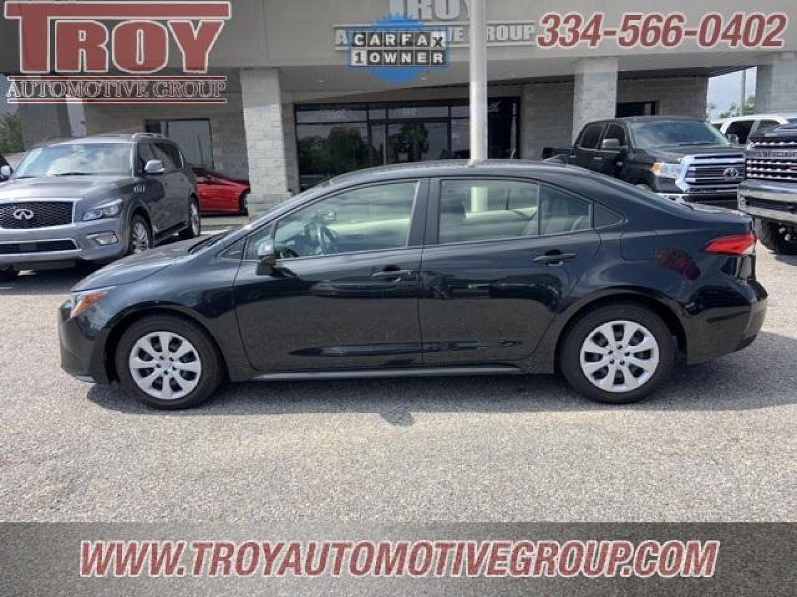 2022 Black Sand Pearl /Light Gray Toyota Corolla LE (JTDEPMAE1NJ) with an 1.8L I4 DOHC 16V engine, CVT transmission, located at 6812 Atlanta Hwy, Montgomery, AL, 36117, (334) 271-4045, 32.382118, -86.178673 - Black 2022 Toyota Corolla LE FWD 1.8L I4 DOHC 16V CVT<br><br>Financing Available---Top Value for Trades.<br><br>Odometer is 2639 miles below market average! 30/38 City/Highway MPG - Photo #14