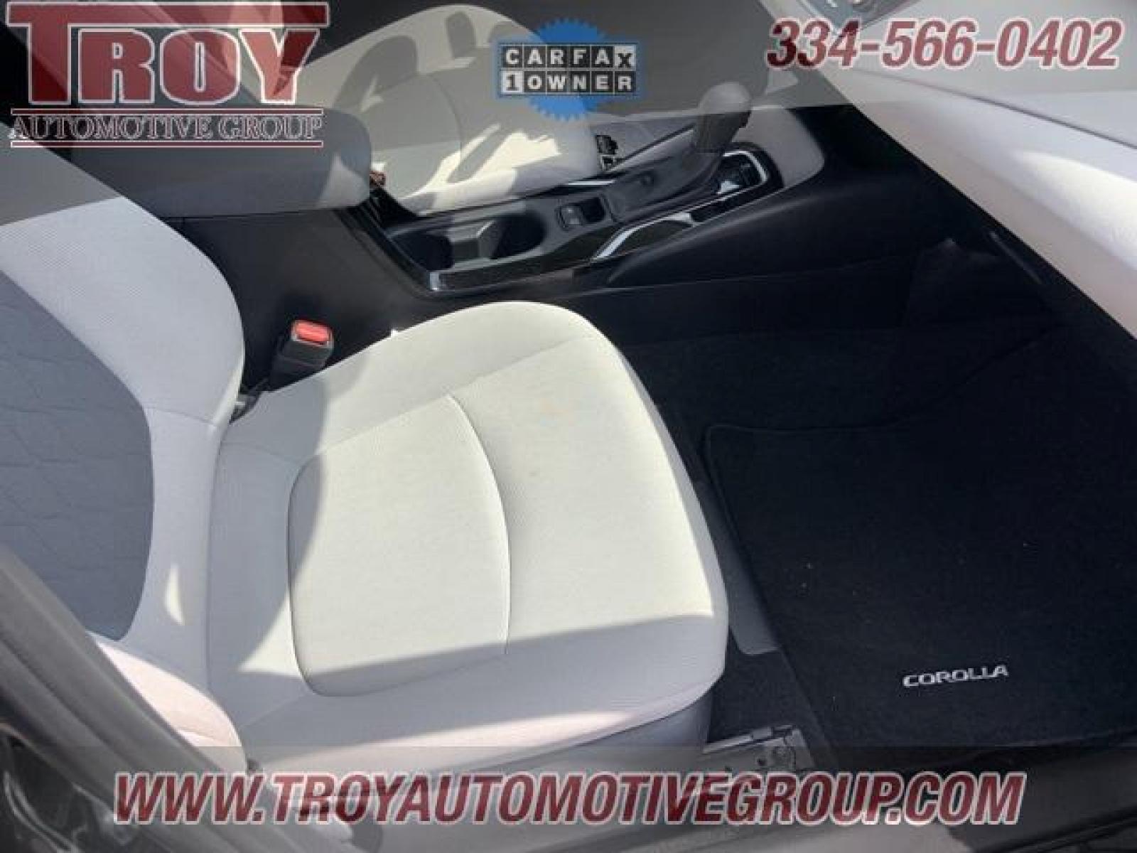 2022 Black Sand Pearl /Light Gray Toyota Corolla LE (JTDEPMAE1NJ) with an 1.8L I4 DOHC 16V engine, CVT transmission, located at 6812 Atlanta Hwy, Montgomery, AL, 36117, (334) 271-4045, 32.382118, -86.178673 - Black 2022 Toyota Corolla LE FWD 1.8L I4 DOHC 16V CVT<br><br>Financing Available---Top Value for Trades.<br><br>Odometer is 2639 miles below market average! 30/38 City/Highway MPG - Photo #21