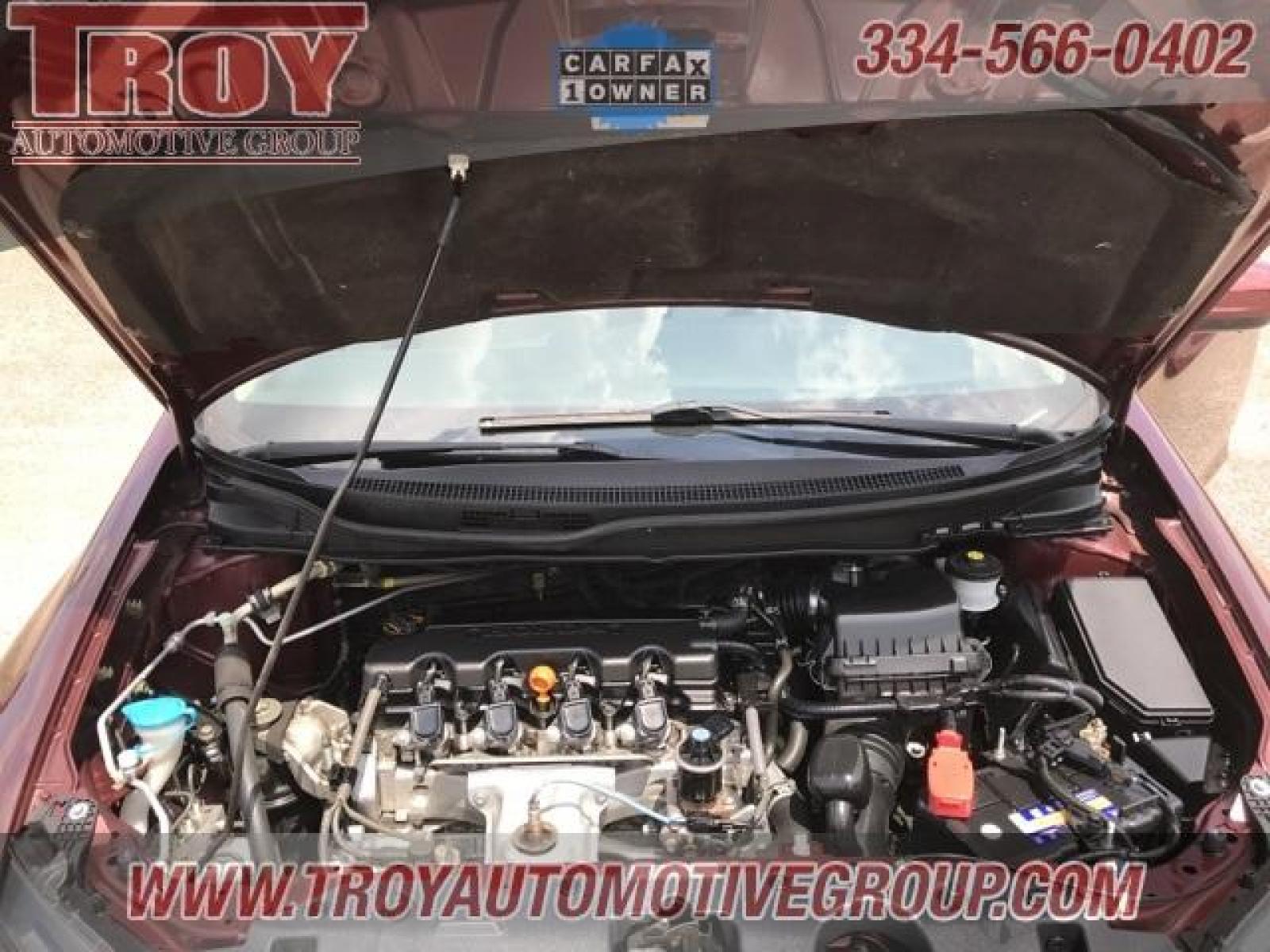 2014 Crimson Pearl /Beige Honda Civic LX (19XFB2F59EE) with an 1.8L I4 SOHC 16V i-VTEC engine, CVT transmission, located at 6812 Atlanta Hwy, Montgomery, AL, 36117, (334) 271-4045, 32.382118, -86.178673 - Photo #16