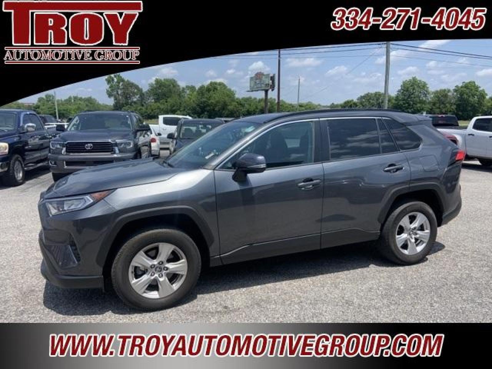 2021 Gray /Black Toyota RAV4 XLE (2T3W1RFVXMC) with an 2.5L 4-Cylinder DOHC Dual VVT-i engine, Automatic transmission, located at 6812 Atlanta Hwy, Montgomery, AL, 36117, (334) 271-4045, 32.382118, -86.178673 - Gray 2021 Toyota RAV4 XLE FWD 2.5L 4-Cylinder DOHC Dual VVT-i 8-Speed Automatic<br><br>Financing Available---Top Value for Trades.<br><br>Odometer is 25892 miles below market average! 28/35 City/Highway MPG - Photo #2