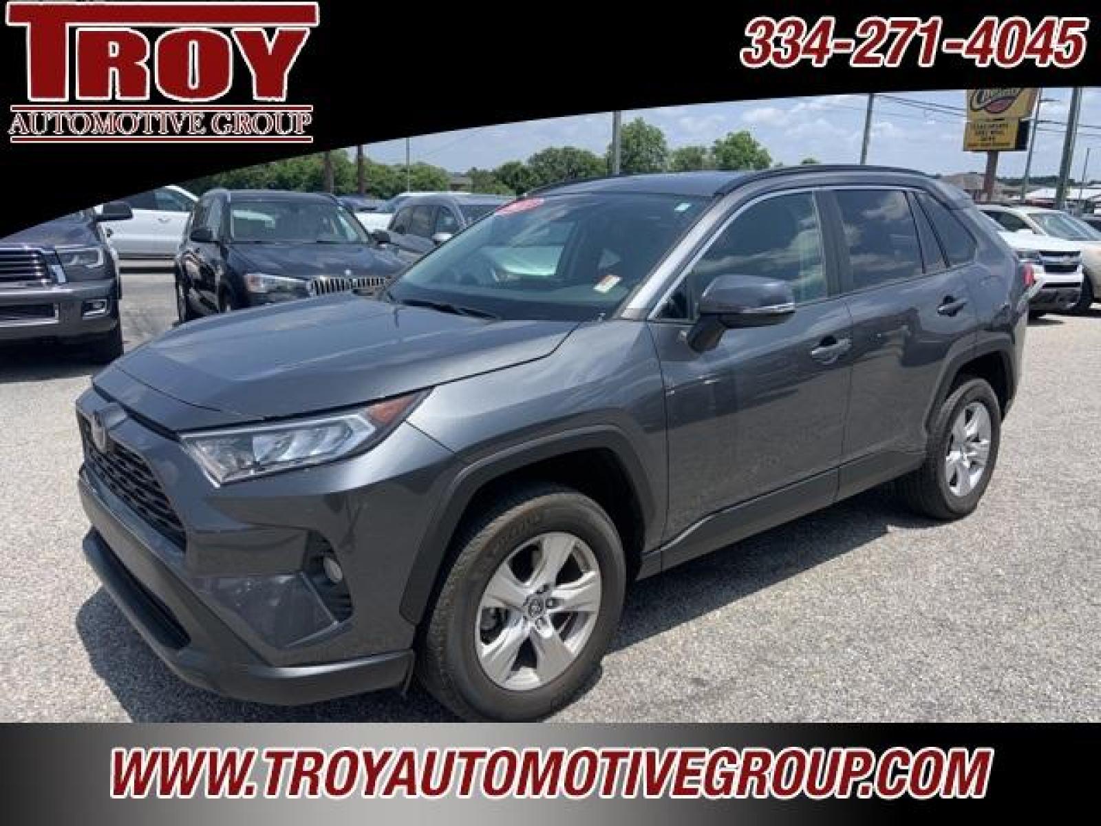 2021 Gray /Black Toyota RAV4 XLE (2T3W1RFVXMC) with an 2.5L 4-Cylinder DOHC Dual VVT-i engine, Automatic transmission, located at 6812 Atlanta Hwy, Montgomery, AL, 36117, (334) 271-4045, 32.382118, -86.178673 - Gray 2021 Toyota RAV4 XLE FWD 2.5L 4-Cylinder DOHC Dual VVT-i 8-Speed Automatic<br><br>Financing Available---Top Value for Trades.<br><br>Odometer is 25892 miles below market average! 28/35 City/Highway MPG - Photo #3
