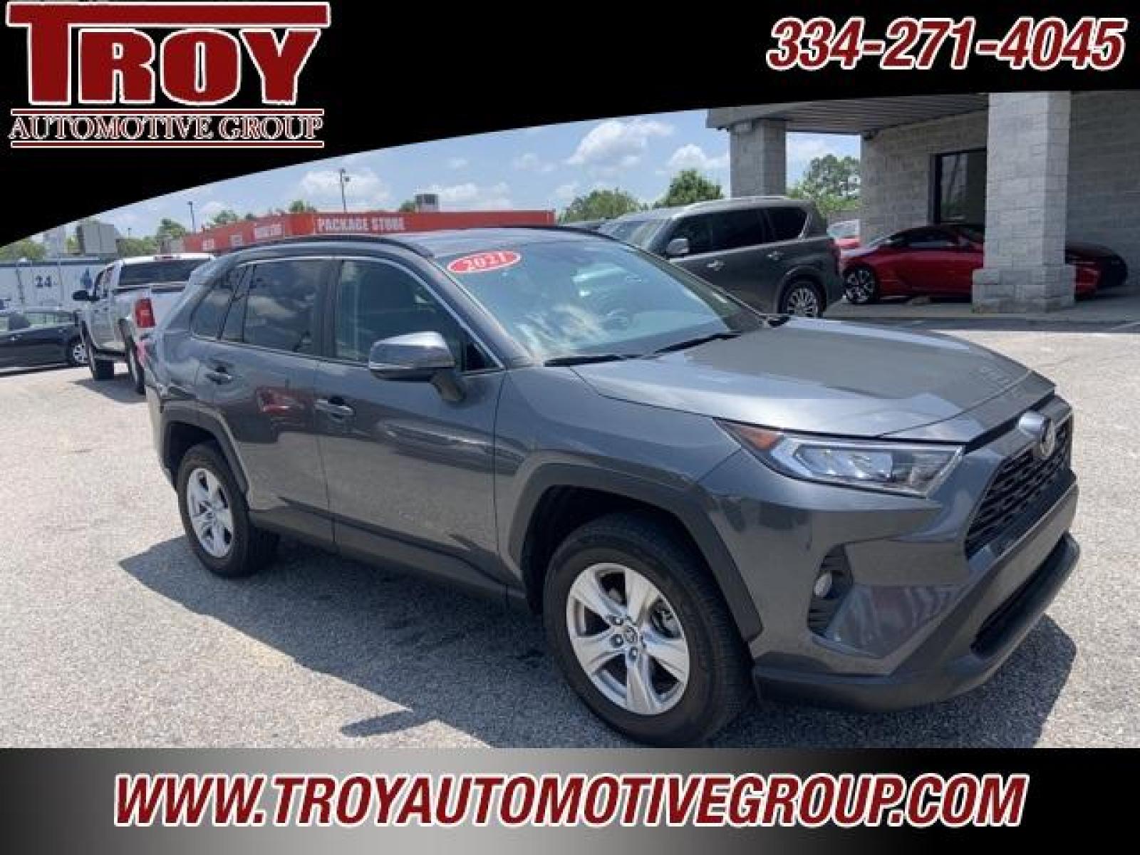 2021 Gray /Black Toyota RAV4 XLE (2T3W1RFVXMC) with an 2.5L 4-Cylinder DOHC Dual VVT-i engine, Automatic transmission, located at 6812 Atlanta Hwy, Montgomery, AL, 36117, (334) 271-4045, 32.382118, -86.178673 - Gray 2021 Toyota RAV4 XLE FWD 2.5L 4-Cylinder DOHC Dual VVT-i 8-Speed Automatic<br><br>Financing Available---Top Value for Trades.<br><br>Odometer is 25892 miles below market average! 28/35 City/Highway MPG - Photo #7
