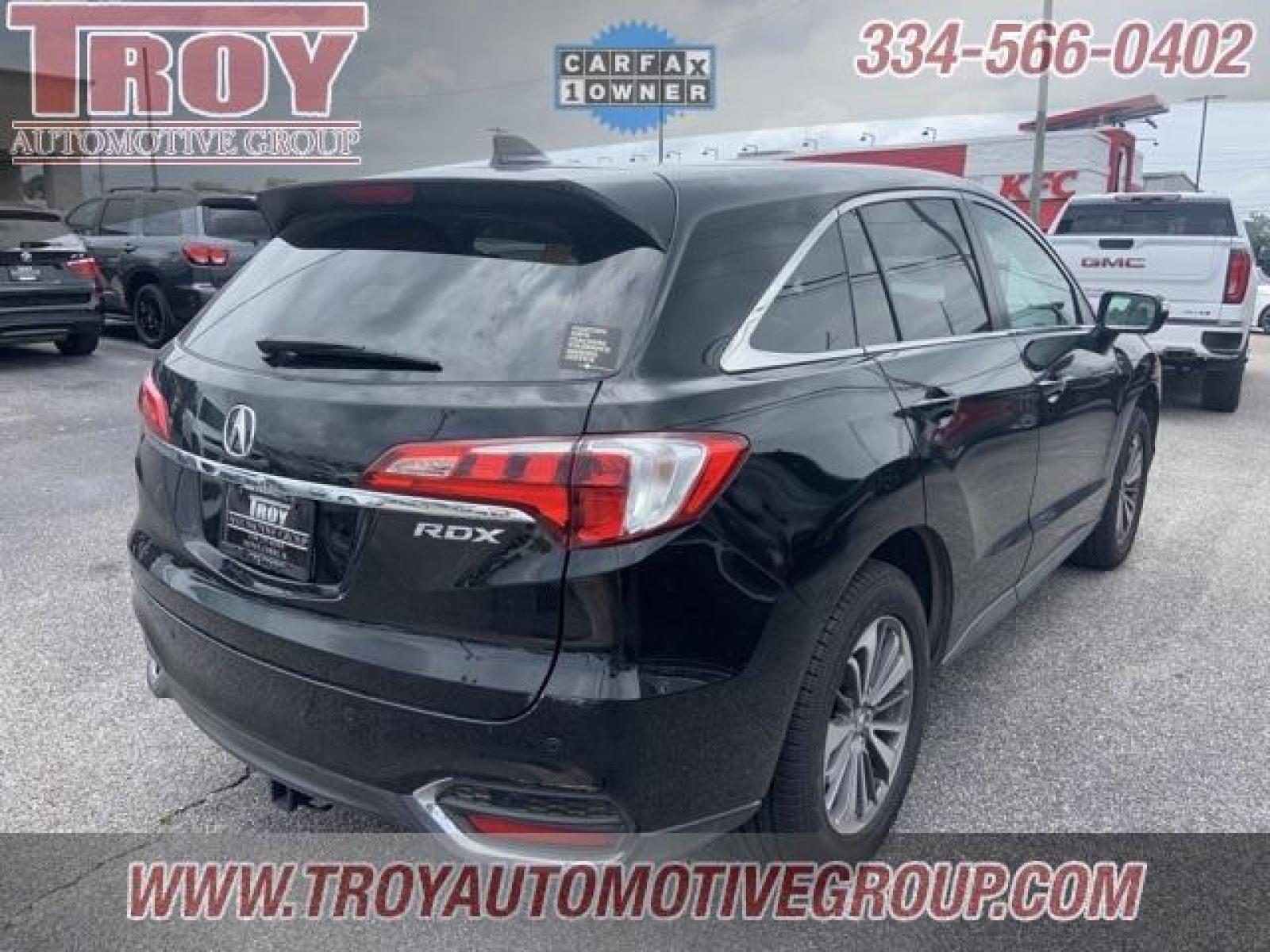 2017 Crystal Black Pearl /Parchment Acura RDX Advance Package (5J8TB3H72HL) with an 3.5L V6 SOHC i-VTEC 24V engine, Automatic transmission, located at 6812 Atlanta Hwy, Montgomery, AL, 36117, (334) 271-4045, 32.382118, -86.178673 - Photo #8
