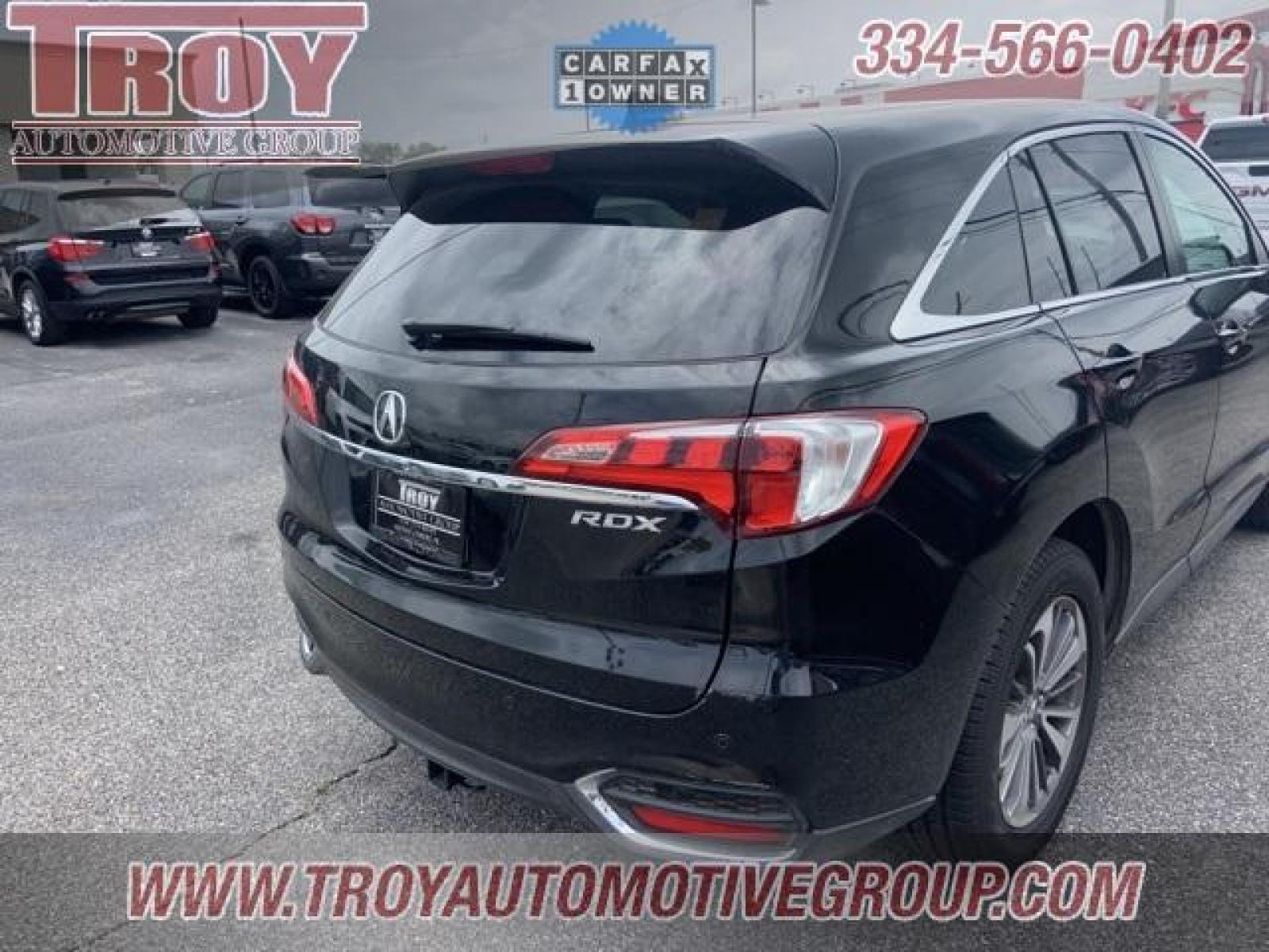 2017 Crystal Black Pearl /Parchment Acura RDX Advance Package (5J8TB3H72HL) with an 3.5L V6 SOHC i-VTEC 24V engine, Automatic transmission, located at 6812 Atlanta Hwy, Montgomery, AL, 36117, (334) 271-4045, 32.382118, -86.178673 - Photo #9