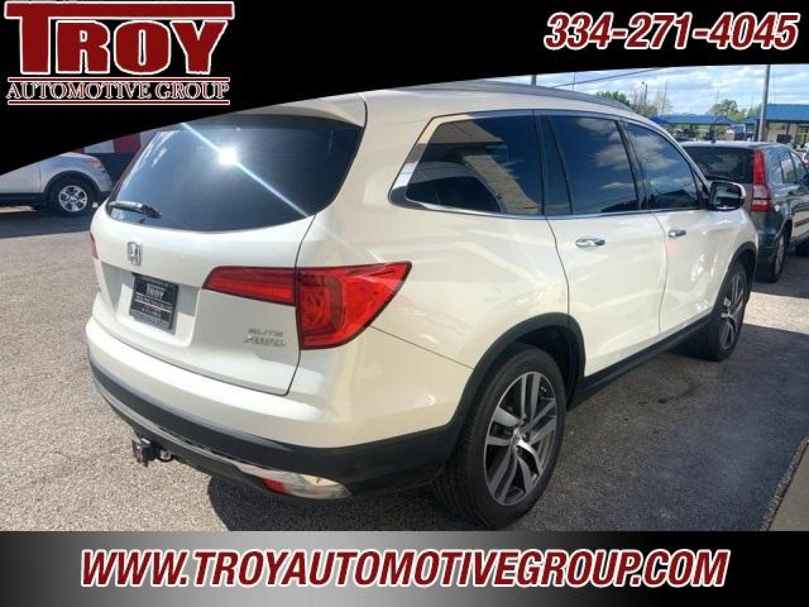 2017 White Diamond Pearl /Beige Honda Pilot Elite (5FNYF6H02HB) with an 3.5L V6 24V SOHC i-VTEC engine, Automatic transmission, located at 6812 Atlanta Hwy, Montgomery, AL, 36117, (334) 271-4045, 32.382118, -86.178673 - White 2017 Honda Pilot Elite AWD 3.5L V6 24V SOHC i-VTEC 9-Speed Automatic<br><br>Financing Available---Top Value for Trades.<br><br>19/26 City/Highway MPG<br><br><br>Awards:<br> * 2017 IIHS Top Safety Pick+ (When equipped with Honda Sensing and specific headlights) * 2017 KBB.com 12 Best Family - Photo #7