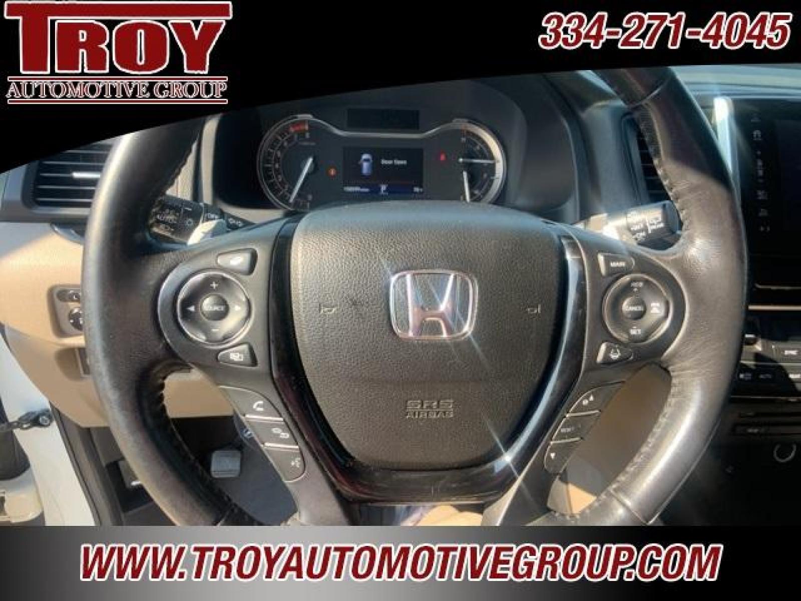 2017 White Diamond Pearl /Beige Honda Pilot Elite (5FNYF6H02HB) with an 3.5L V6 24V SOHC i-VTEC engine, Automatic transmission, located at 6812 Atlanta Hwy, Montgomery, AL, 36117, (334) 271-4045, 32.382118, -86.178673 - White 2017 Honda Pilot Elite AWD 3.5L V6 24V SOHC i-VTEC 9-Speed Automatic<br><br>Financing Available---Top Value for Trades.<br><br>19/26 City/Highway MPG<br><br><br>Awards:<br> * 2017 IIHS Top Safety Pick+ (When equipped with Honda Sensing and specific headlights) * 2017 KBB.com 12 Best Family - Photo #53