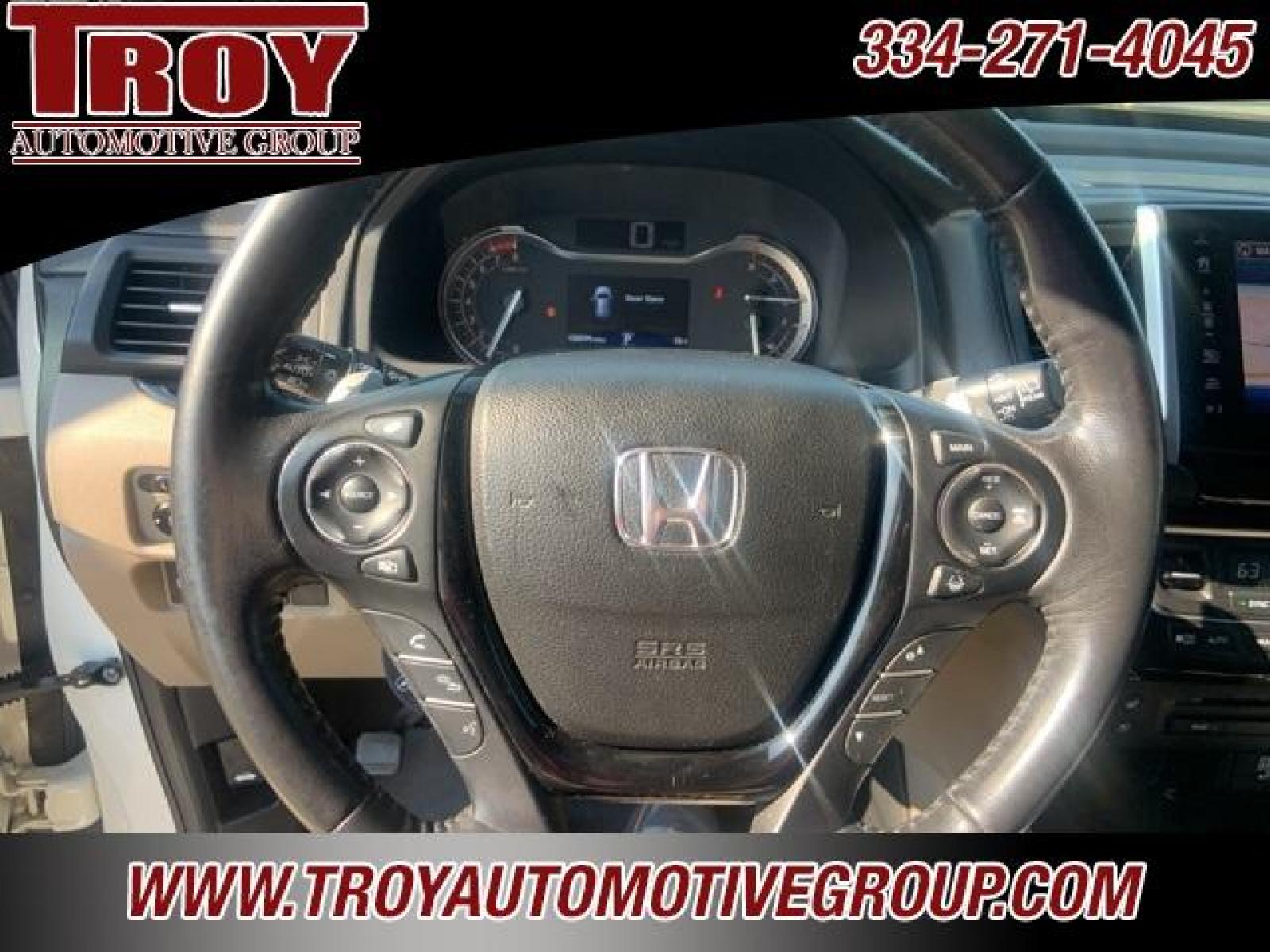 2017 White Diamond Pearl /Beige Honda Pilot Elite (5FNYF6H02HB) with an 3.5L V6 24V SOHC i-VTEC engine, Automatic transmission, located at 6812 Atlanta Hwy, Montgomery, AL, 36117, (334) 271-4045, 32.382118, -86.178673 - White 2017 Honda Pilot Elite AWD 3.5L V6 24V SOHC i-VTEC 9-Speed Automatic<br><br>Financing Available---Top Value for Trades.<br><br>19/26 City/Highway MPG<br><br><br>Awards:<br> * 2017 IIHS Top Safety Pick+ (When equipped with Honda Sensing and specific headlights) * 2017 KBB.com 12 Best Family - Photo #61