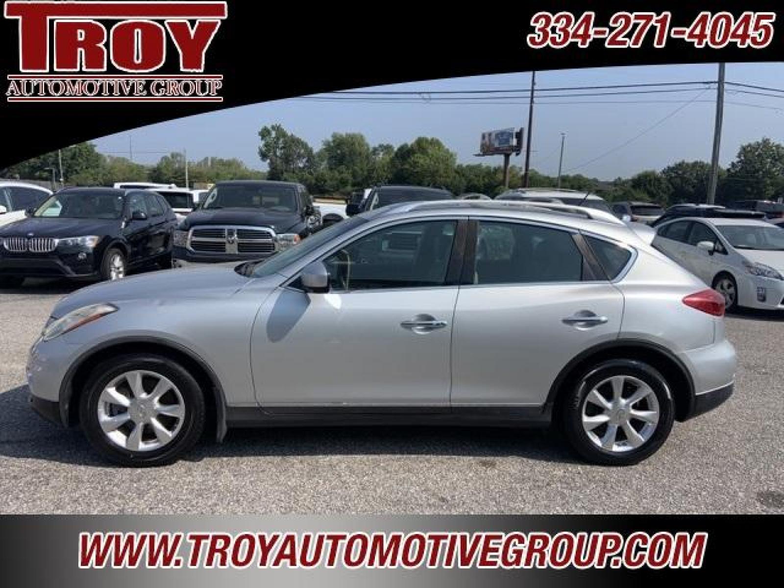 2010 Liquid Platinum Metallic /Stone INFINITI EX35 Journey (JN1AJ0HP1AM) with an 3.5L V6 engine, Automatic transmission, located at 6812 Atlanta Hwy, Montgomery, AL, 36117, (334) 271-4045, 32.382118, -86.178673 - Liquid Platinum Metallic 2010 INFINITI EX35 Journey RWD 3.5L V6 5-Speed Automatic<br><br>Financing Available---Top Value for Trades.<br><br><br>Reviews:<br> * If you like the idea of a comfortable, technology-driven show horse that can also perform on the road, then youll like the EX35s smooth 297- - Photo #0