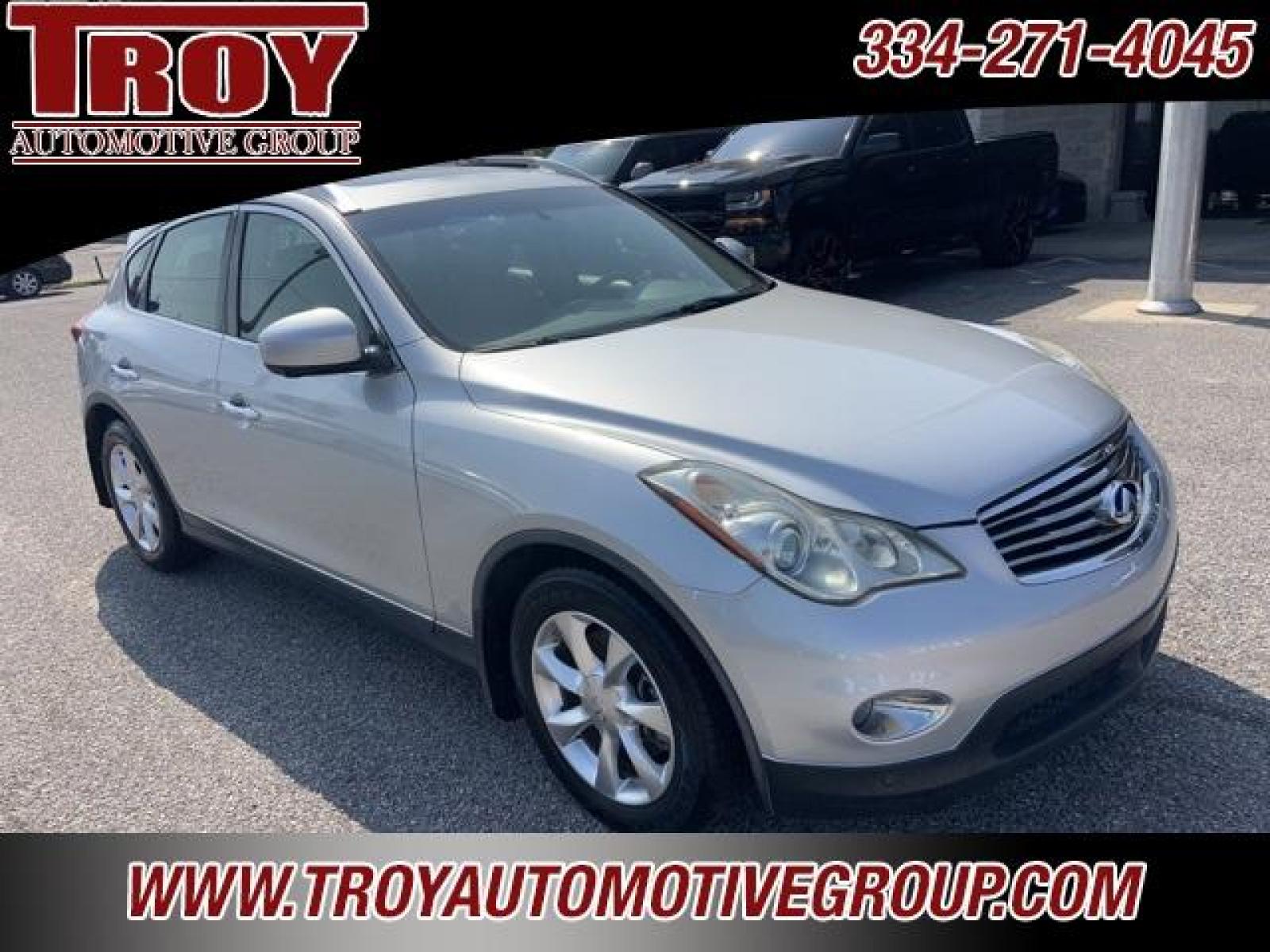2010 Liquid Platinum Metallic /Stone INFINITI EX35 Journey (JN1AJ0HP1AM) with an 3.5L V6 engine, Automatic transmission, located at 6812 Atlanta Hwy, Montgomery, AL, 36117, (334) 271-4045, 32.382118, -86.178673 - Liquid Platinum Metallic 2010 INFINITI EX35 Journey RWD 3.5L V6 5-Speed Automatic<br><br>Financing Available---Top Value for Trades.<br><br><br>Reviews:<br> * If you like the idea of a comfortable, technology-driven show horse that can also perform on the road, then youll like the EX35s smooth 297- - Photo #4
