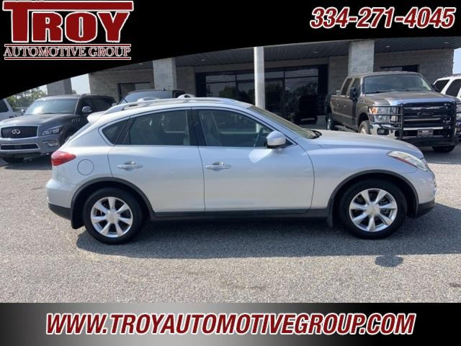 2010 Liquid Platinum Metallic /Stone INFINITI EX35 Journey (JN1AJ0HP1AM) with an 3.5L V6 engine, Automatic transmission, located at 6812 Atlanta Hwy, Montgomery, AL, 36117, (334) 271-4045, 32.382118, -86.178673 - Liquid Platinum Metallic 2010 INFINITI EX35 Journey RWD 3.5L V6 5-Speed Automatic<br><br>Financing Available---Top Value for Trades.<br><br><br>Reviews:<br> * If you like the idea of a comfortable, technology-driven show horse that can also perform on the road, then youll like the EX35s smooth 297- - Photo #6