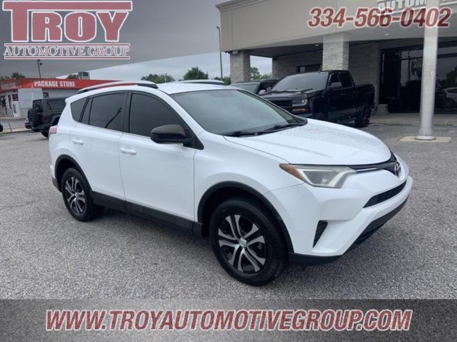 2016 Super White /Ash Toyota RAV4 LE (2T3ZFREV1GW) with an 2.5L 4-Cylinder DOHC Dual VVT-i engine, Automatic transmission, located at 6812 Atlanta Hwy, Montgomery, AL, 36117, (334) 271-4045, 32.382118, -86.178673 - 1-Owner!! White 2016 Toyota RAV4 LE FWD 2.5L 4-Cylinder DOHC Dual VVT-i 6-Speed Automatic<br><br>Financing Available---Top Value for Trades.<br><br>23/30 City/Highway MPG<br><br><br>Awards:<br> * JD Power Automotive Performance, Execution and Layout (APEAL) Study * 2016 IIHS Top Safety Pick+ - Photo #7