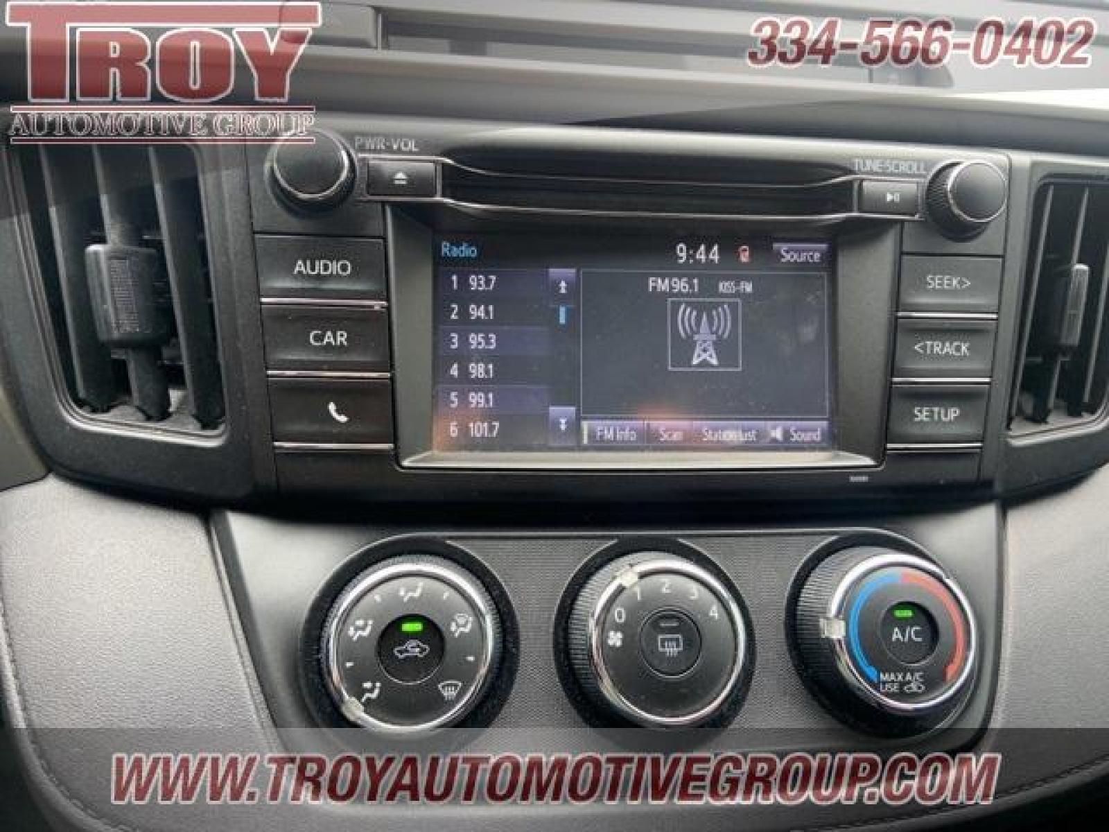 2016 Super White /Ash Toyota RAV4 LE (2T3ZFREV1GW) with an 2.5L 4-Cylinder DOHC Dual VVT-i engine, Automatic transmission, located at 6812 Atlanta Hwy, Montgomery, AL, 36117, (334) 271-4045, 32.382118, -86.178673 - 1-Owner!! White 2016 Toyota RAV4 LE FWD 2.5L 4-Cylinder DOHC Dual VVT-i 6-Speed Automatic<br><br>Financing Available---Top Value for Trades.<br><br>23/30 City/Highway MPG<br><br><br>Awards:<br> * JD Power Automotive Performance, Execution and Layout (APEAL) Study * 2016 IIHS Top Safety Pick+ - Photo #40