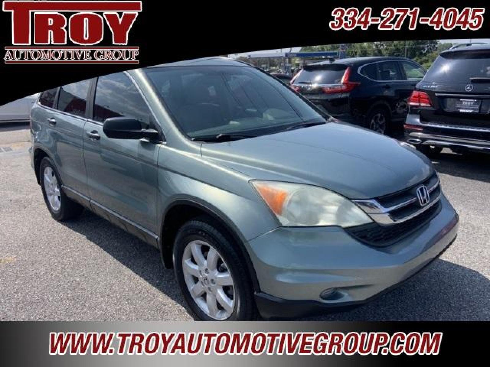 2011 Opal Sage Metallic /Ivory Honda CR-V SE (5J6RE4H46BL) with an 2.4L I4 DOHC 16V i-VTEC engine, Automatic transmission, located at 6812 Atlanta Hwy, Montgomery, AL, 36117, (334) 271-4045, 32.382118, -86.178673 - Priced below KBB Fair Purchase Price!<br><br>Opal Sage Metallic 2011 Honda CR-V SE AWD 2.4L I4 DOHC 16V i-VTEC 5-Speed Automatic<br><br>Financing Available---Top Value for Trades.<br><br>21/27 City/Highway MPG<br><br><br>Awards:<br> * JD Power Dependability Study * 2011 KBB.com Brand Image Awards - Photo #4