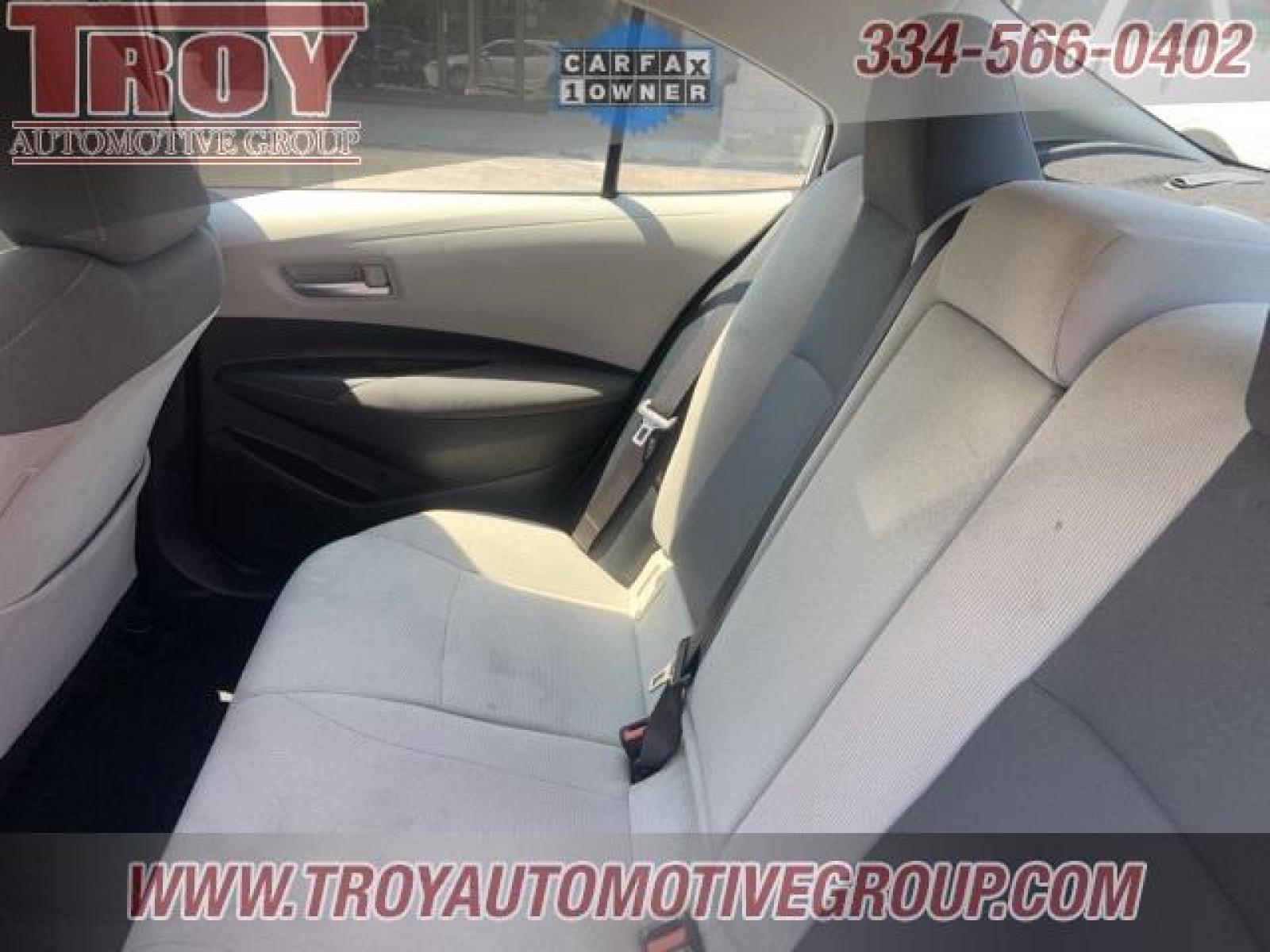 2021 White /Light Gray Toyota Corolla LE (5YFEPMAE5MP) with an 1.8L I4 DOHC 16V engine, CVT transmission, located at 6812 Atlanta Hwy, Montgomery, AL, 36117, (334) 271-4045, 32.382118, -86.178673 - White 2021 Toyota Corolla LE FWD 1.8L I4 DOHC 16V CVT<br><br>Financing Available---Top Value for Trades.<br><br>30/38 City/Highway MPG - Photo #20
