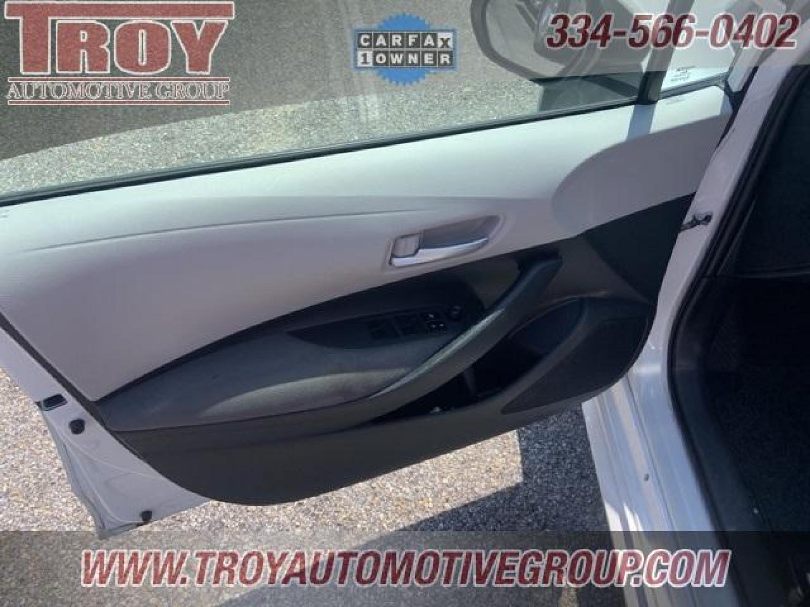 2021 White /Light Gray Toyota Corolla LE (5YFEPMAE5MP) with an 1.8L I4 DOHC 16V engine, CVT transmission, located at 6812 Atlanta Hwy, Montgomery, AL, 36117, (334) 271-4045, 32.382118, -86.178673 - White 2021 Toyota Corolla LE FWD 1.8L I4 DOHC 16V CVT<br><br>Financing Available---Top Value for Trades.<br><br>30/38 City/Highway MPG - Photo #24