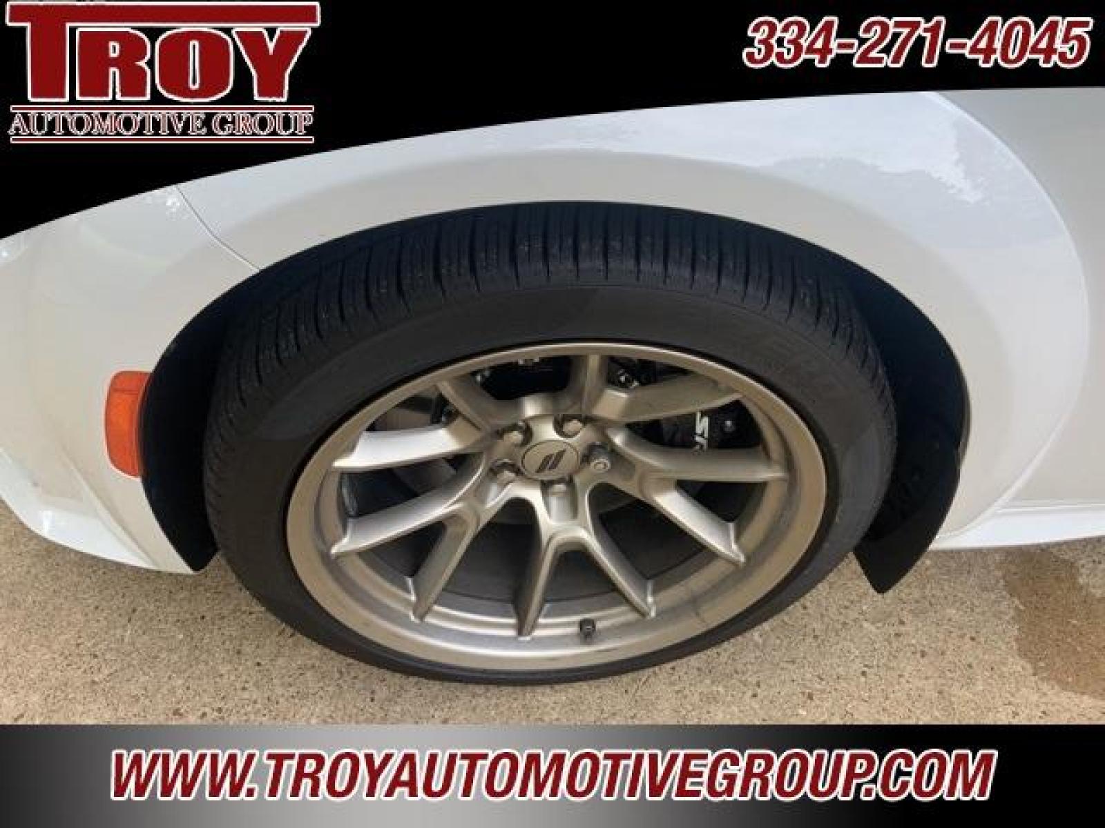 2023 White Knuckle Clearcoat /Black Dodge Charger R/T Scat Pack Widebody (2C3CDXGJ3PH) with an SRT HEMI 6.4L V8 MDS engine, Automatic transmission, located at 6812 Atlanta Hwy, Montgomery, AL, 36117, (334) 271-4045, 32.382118, -86.178673 - 1 of 300 Last Calls Swinger Edition<br> - Photo #21