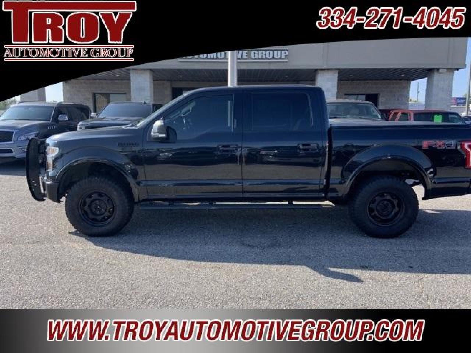 2015 Tuxedo Black Metallic /Black Ford F-150 XLT (1FTEW1EF4FK) with an 5.0L V8 FFV engine, Automatic transmission, located at 6812 Atlanta Hwy, Montgomery, AL, 36117, (334) 271-4045, 32.382118, -86.178673 - Sport Appearance Package!!<br>Heated Seats !<br>Rough Country Leveling Kit!!<br>Dual Power Seats !!<br>Cold Air Intake!!<br>Push Bar!!<br> - Photo #1