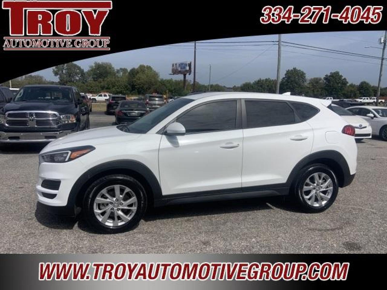 2021 White Cream /Gray Hyundai Tucson SE (KM8J23A4XMU) with an I4 engine, Automatic transmission, located at 6812 Atlanta Hwy, Montgomery, AL, 36117, (334) 271-4045, 32.382118, -86.178673 - White Cream 2021 Hyundai Tucson SE FWD I4 6-Speed Automatic with Shiftronic<br><br>Financing Available---Top Value for Trades.<br><br>23/28 City/Highway MPG - Photo #0