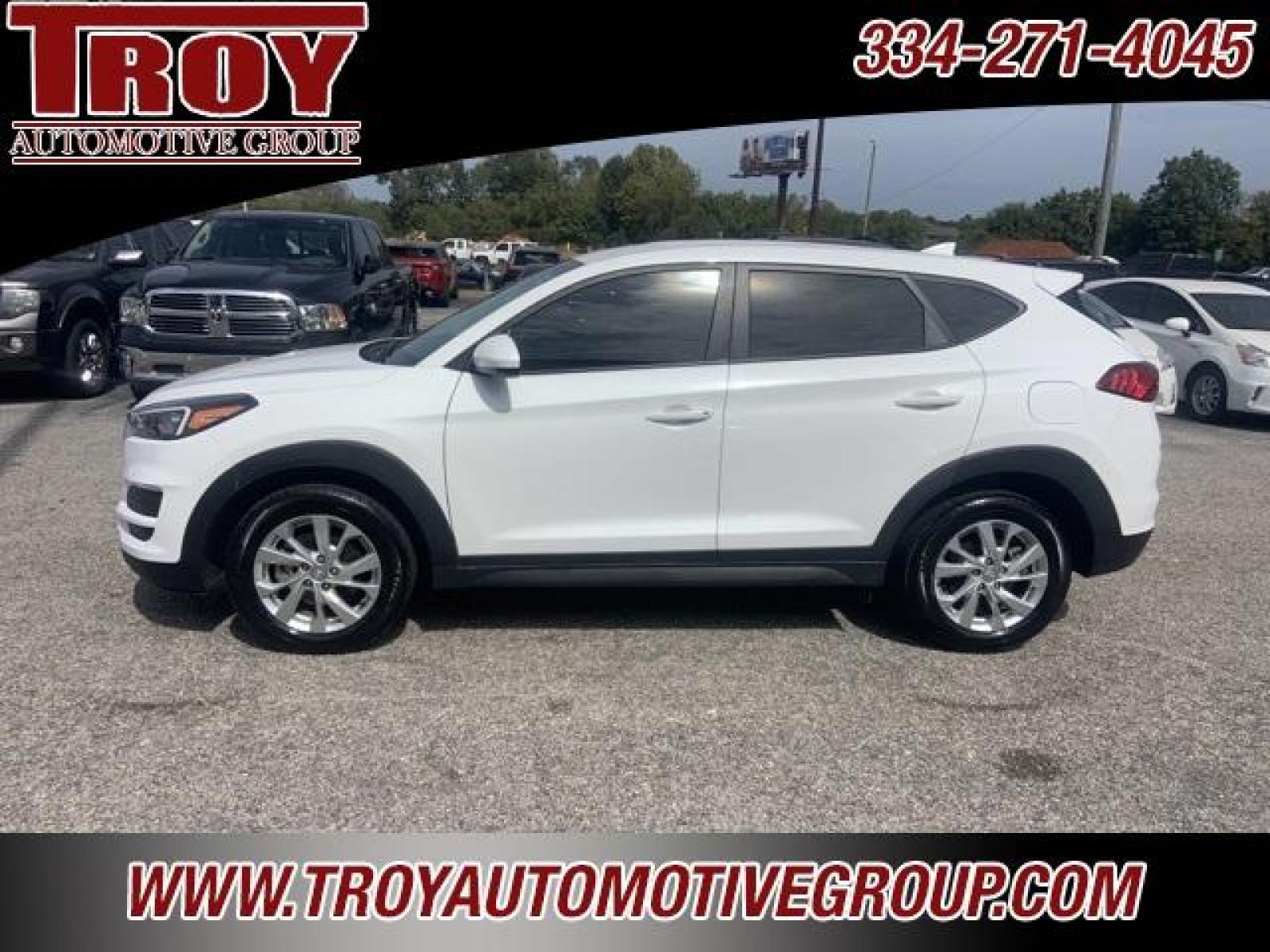 2021 White Cream /Gray Hyundai Tucson SE (KM8J23A4XMU) with an I4 engine, Automatic transmission, located at 6812 Atlanta Hwy, Montgomery, AL, 36117, (334) 271-4045, 32.382118, -86.178673 - White Cream 2021 Hyundai Tucson SE FWD I4 6-Speed Automatic with Shiftronic<br><br>Financing Available---Top Value for Trades.<br><br>23/28 City/Highway MPG - Photo #1